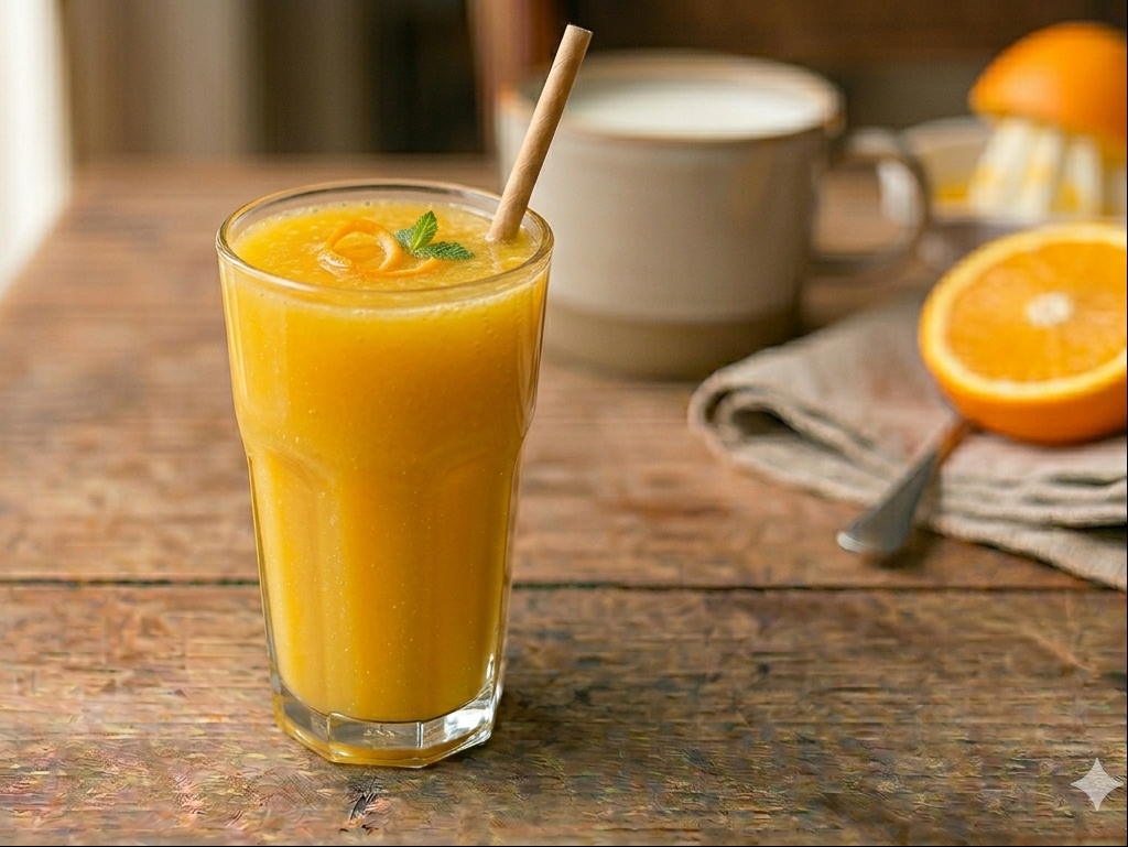 Fresh Squeezed Orange Juice.