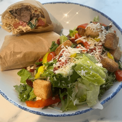 Tenderloin Steak Kabob Wrap