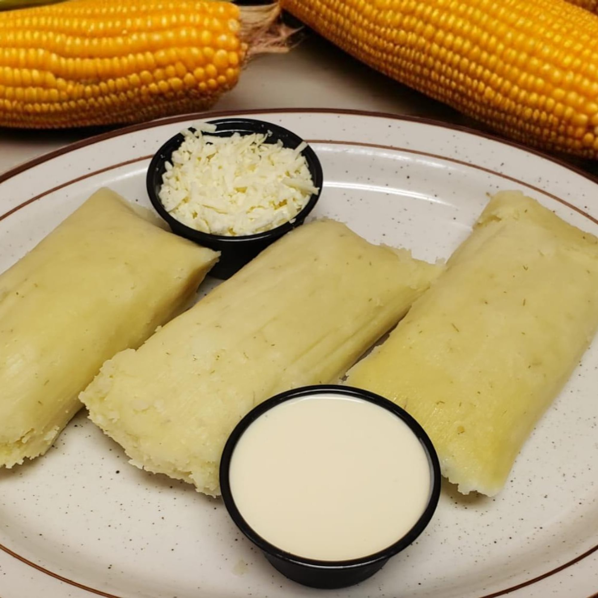 3 Tamalitos De Elote (Corn🌽)