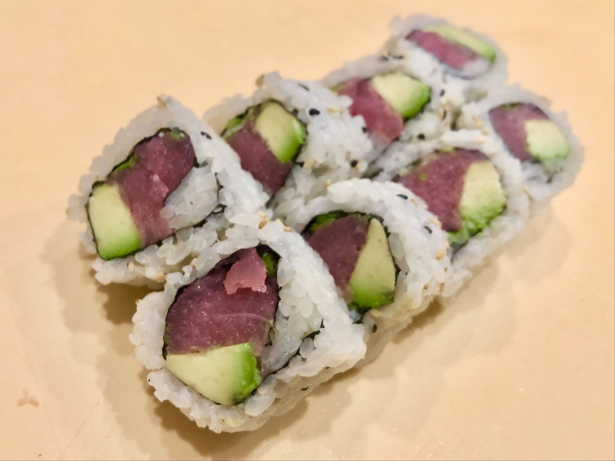 Tuna Avocado Onion Roll