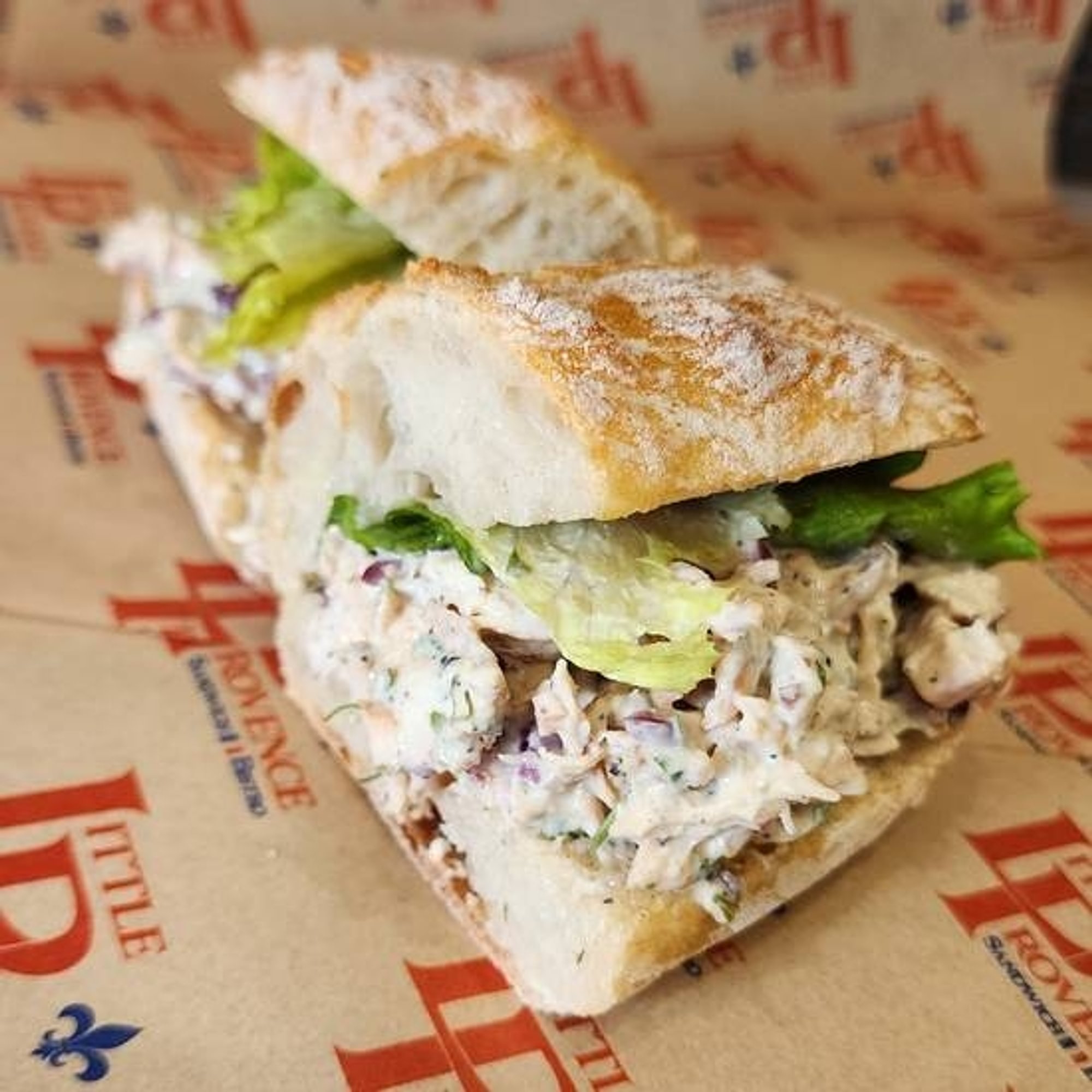 Demi Tarragon Chicken-Salad Sandwich