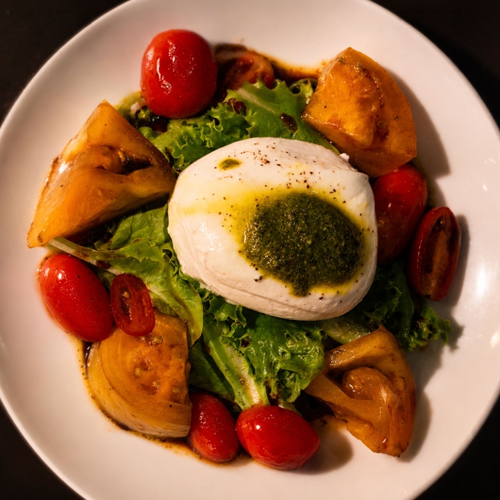 Burrata & Tomatoes