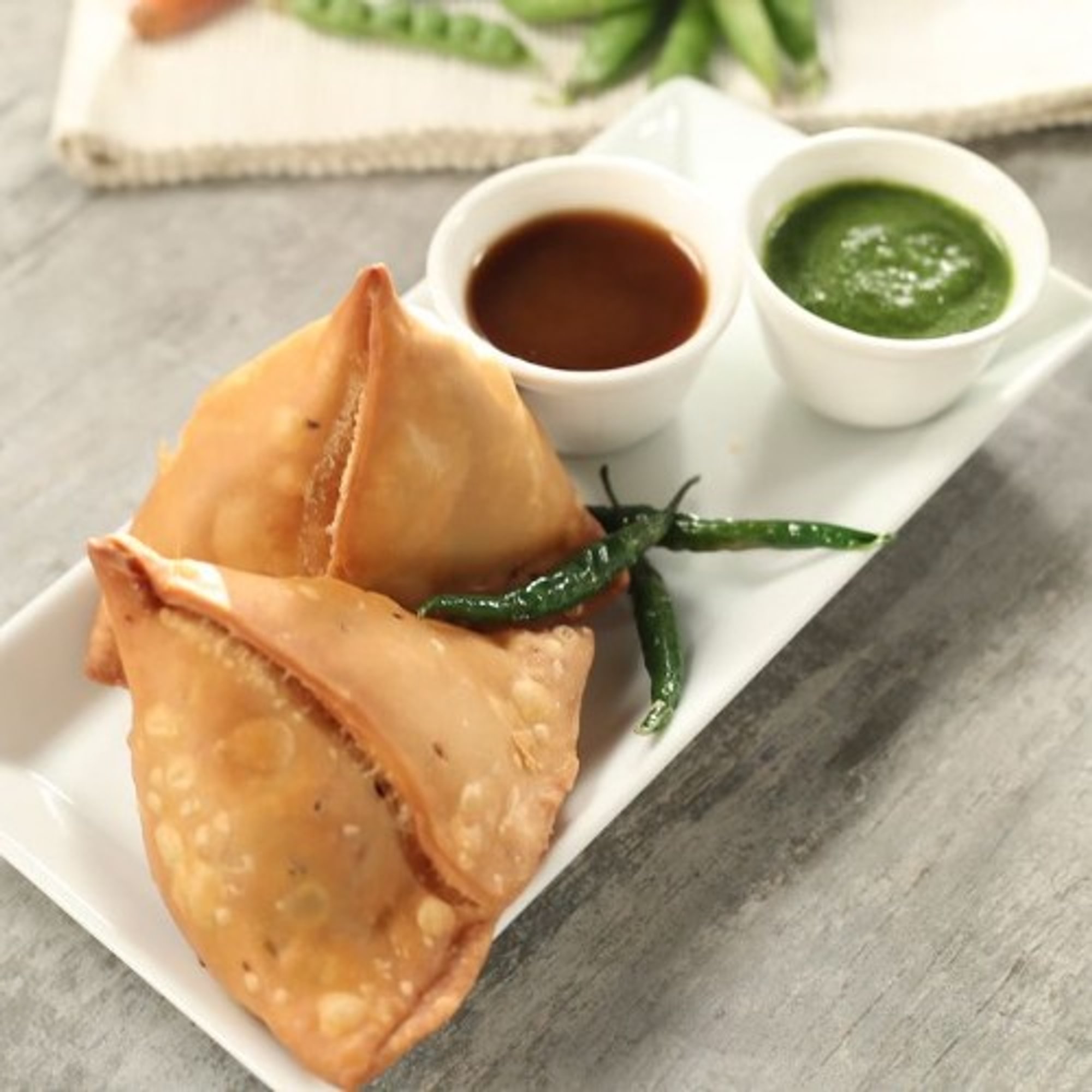 L - VEGETABLE SAMOSA