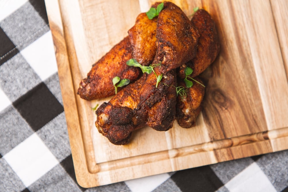 Slow Smoked Chicken Wings (GF)