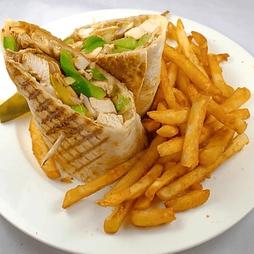 Philly Chicken Wrap Deluxe