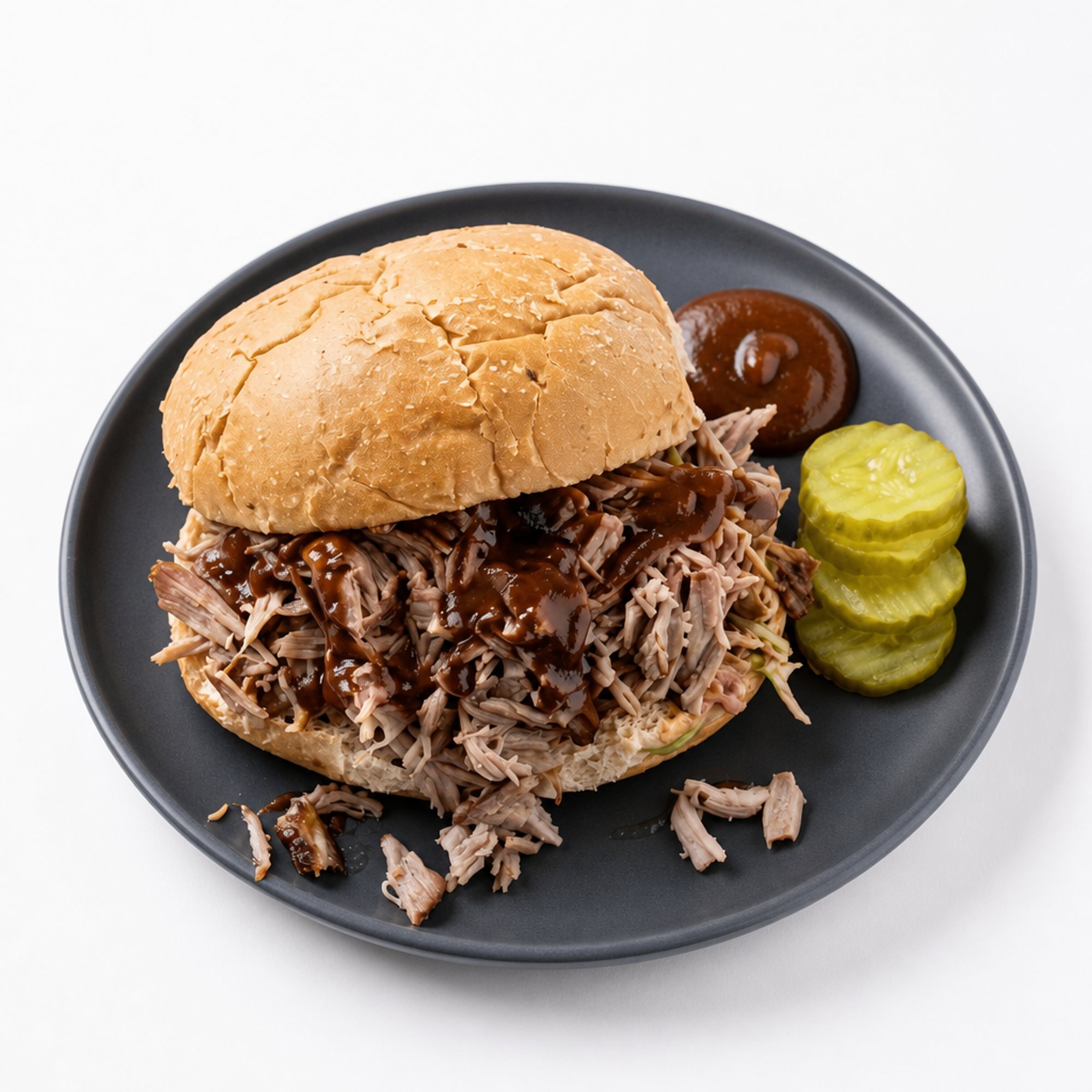 Smoked Pulled Pork Sandwich