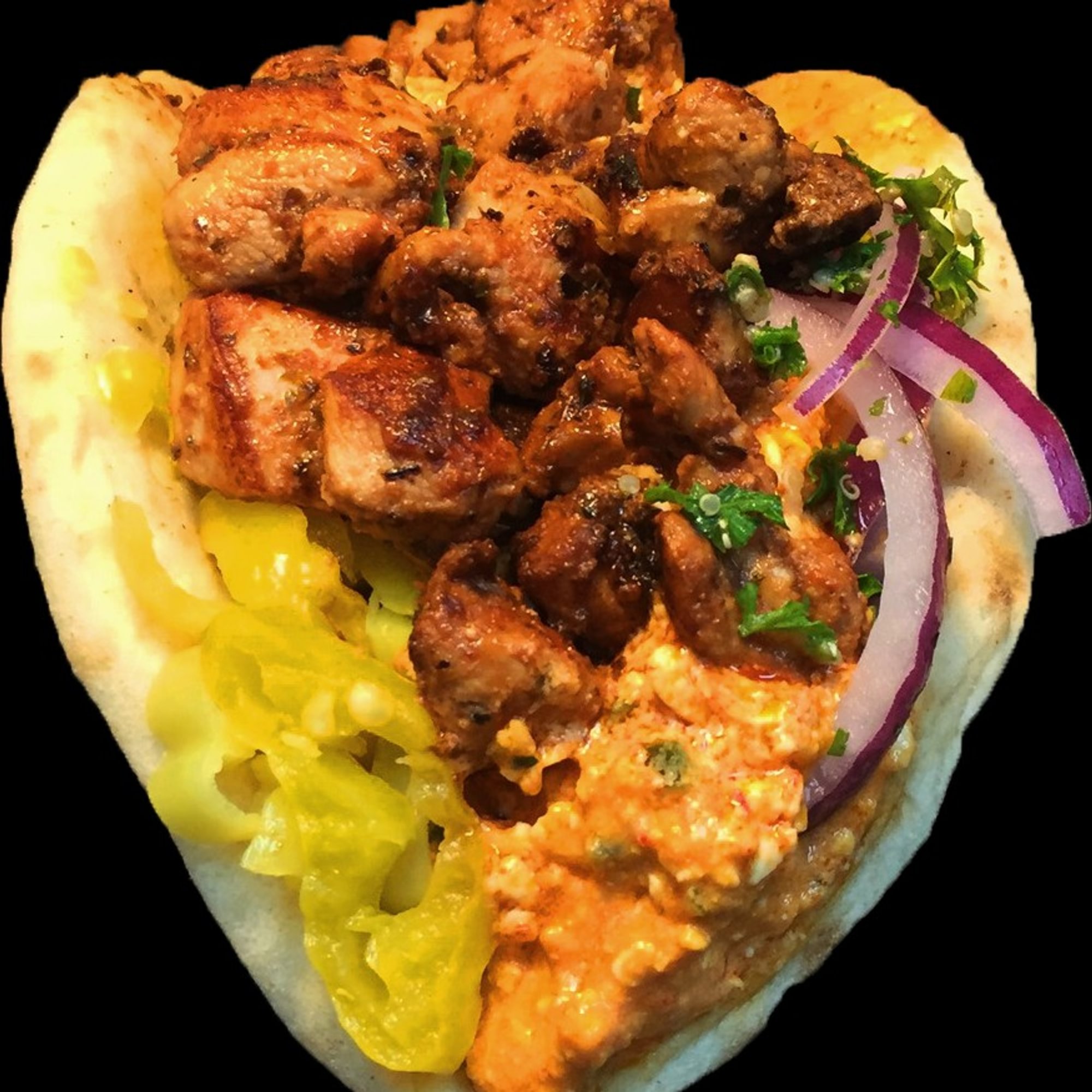 Zesto "Spicy" Chicken - Pita Wrap
