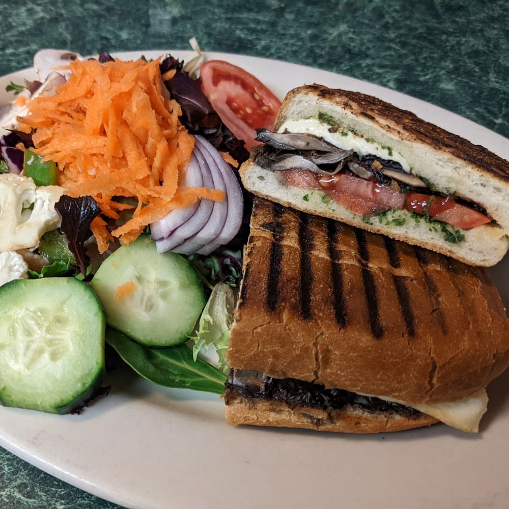 Portobello Mushroom Panini