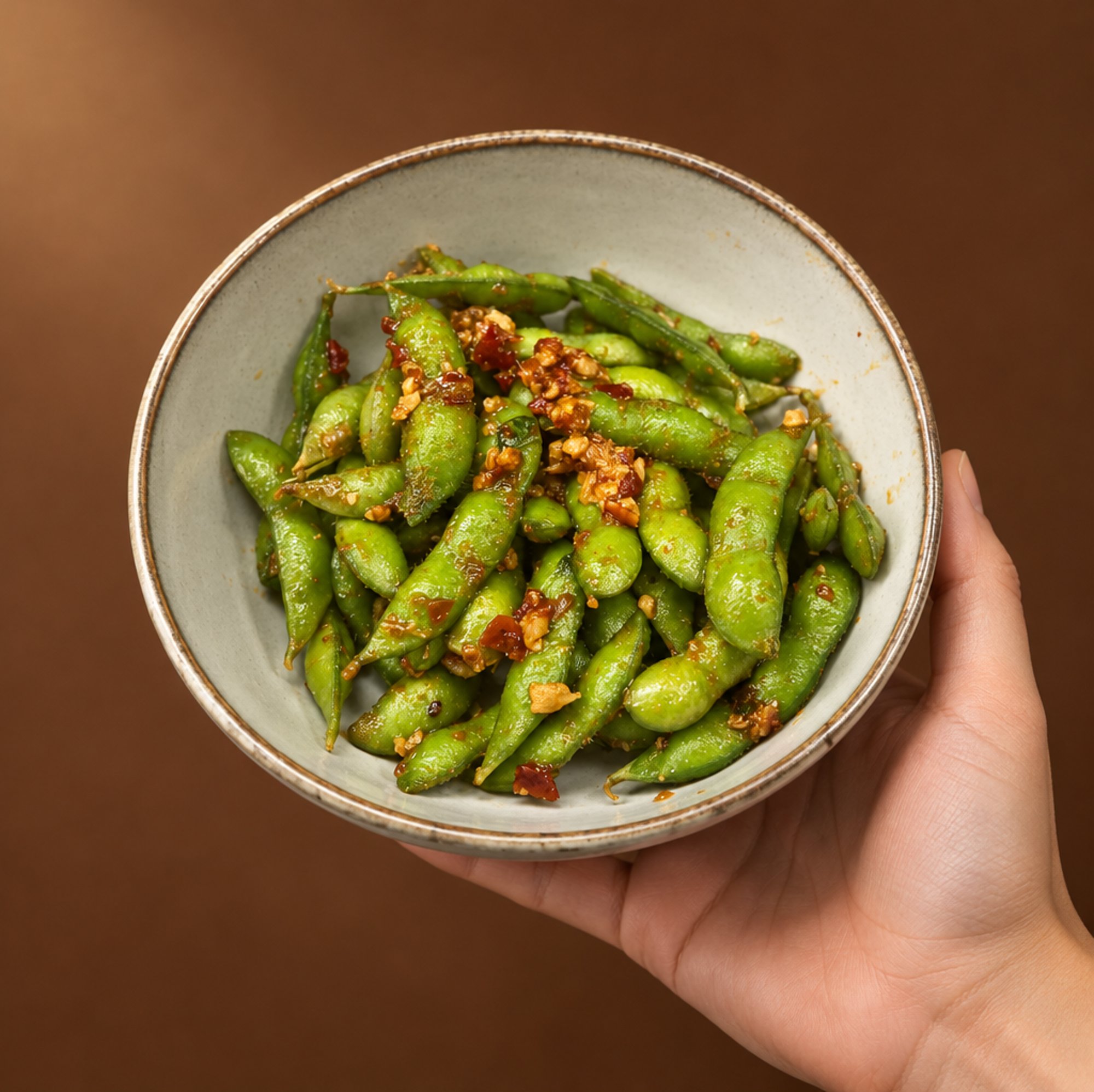 Spicy Edamame 