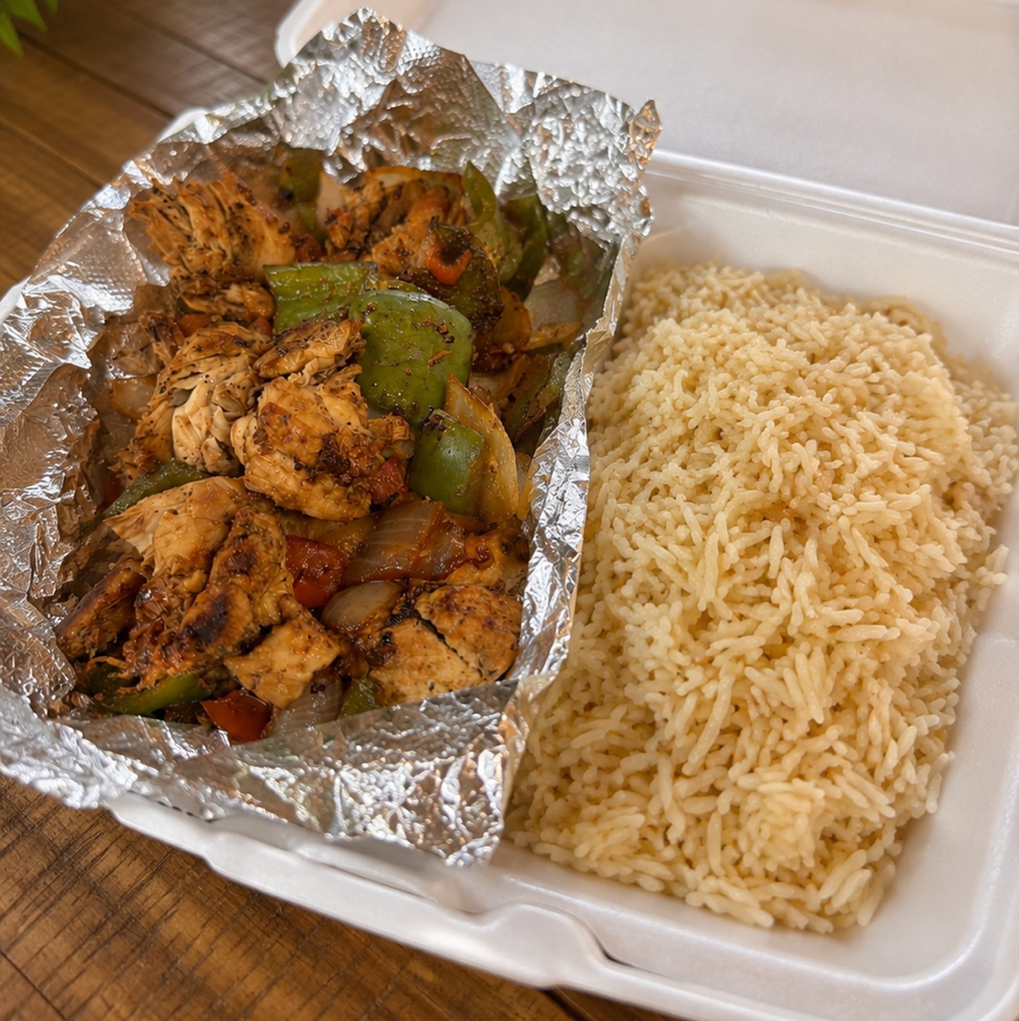 Chicken Kabobs Dinner