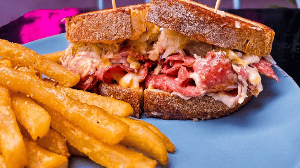 The REUBEN (Served w/ fries)