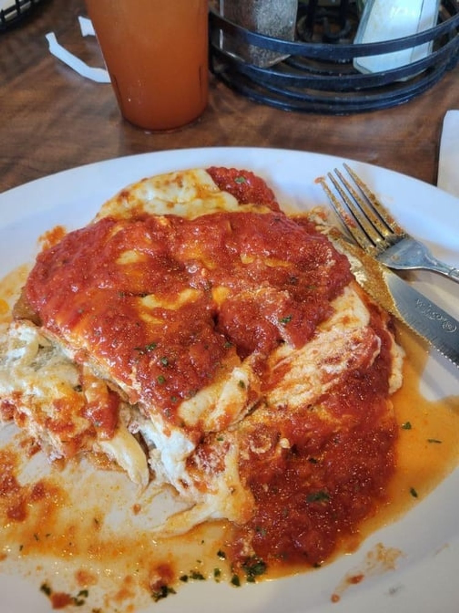 Stuffed eggplant