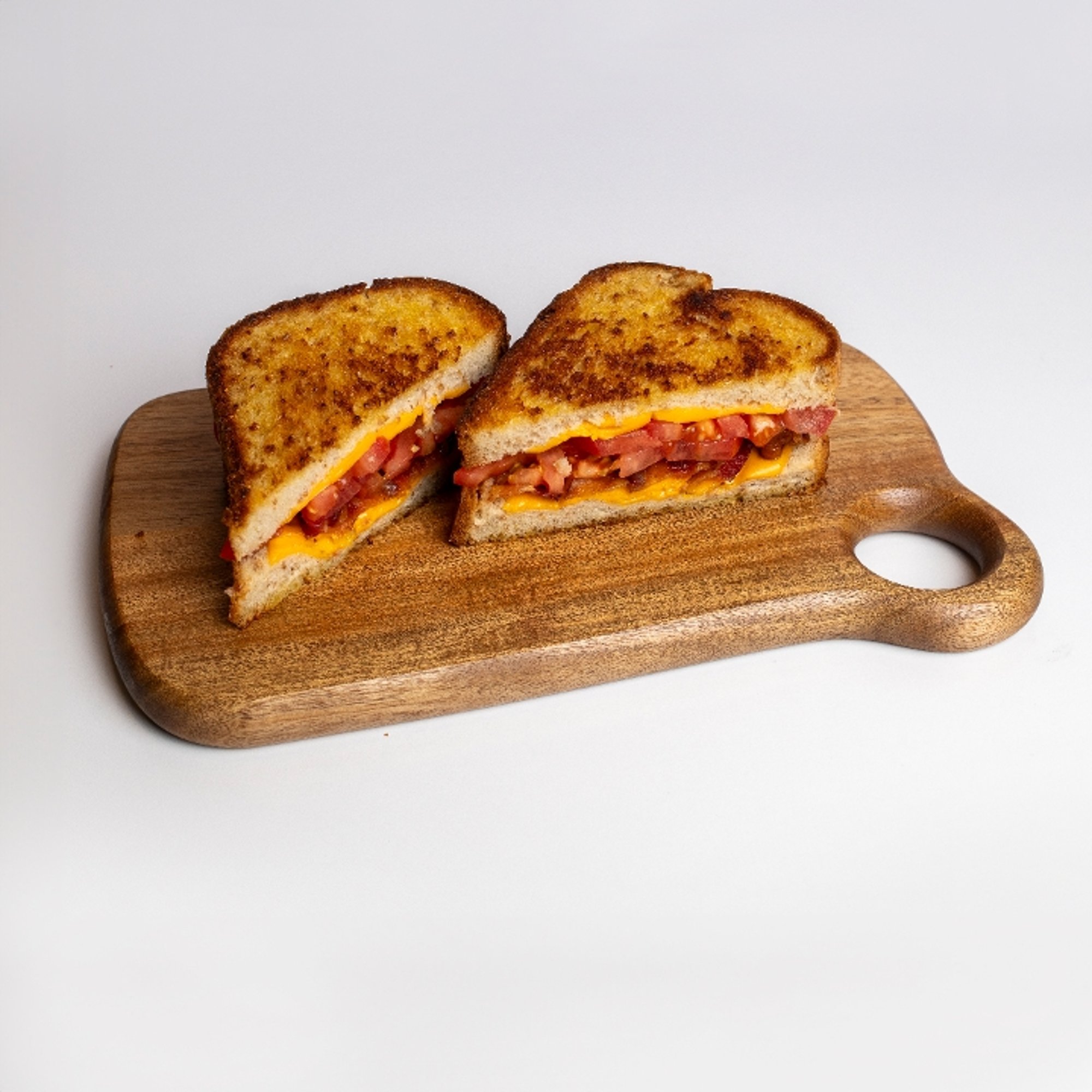 Grilled Cheese, Tomato & Bacon