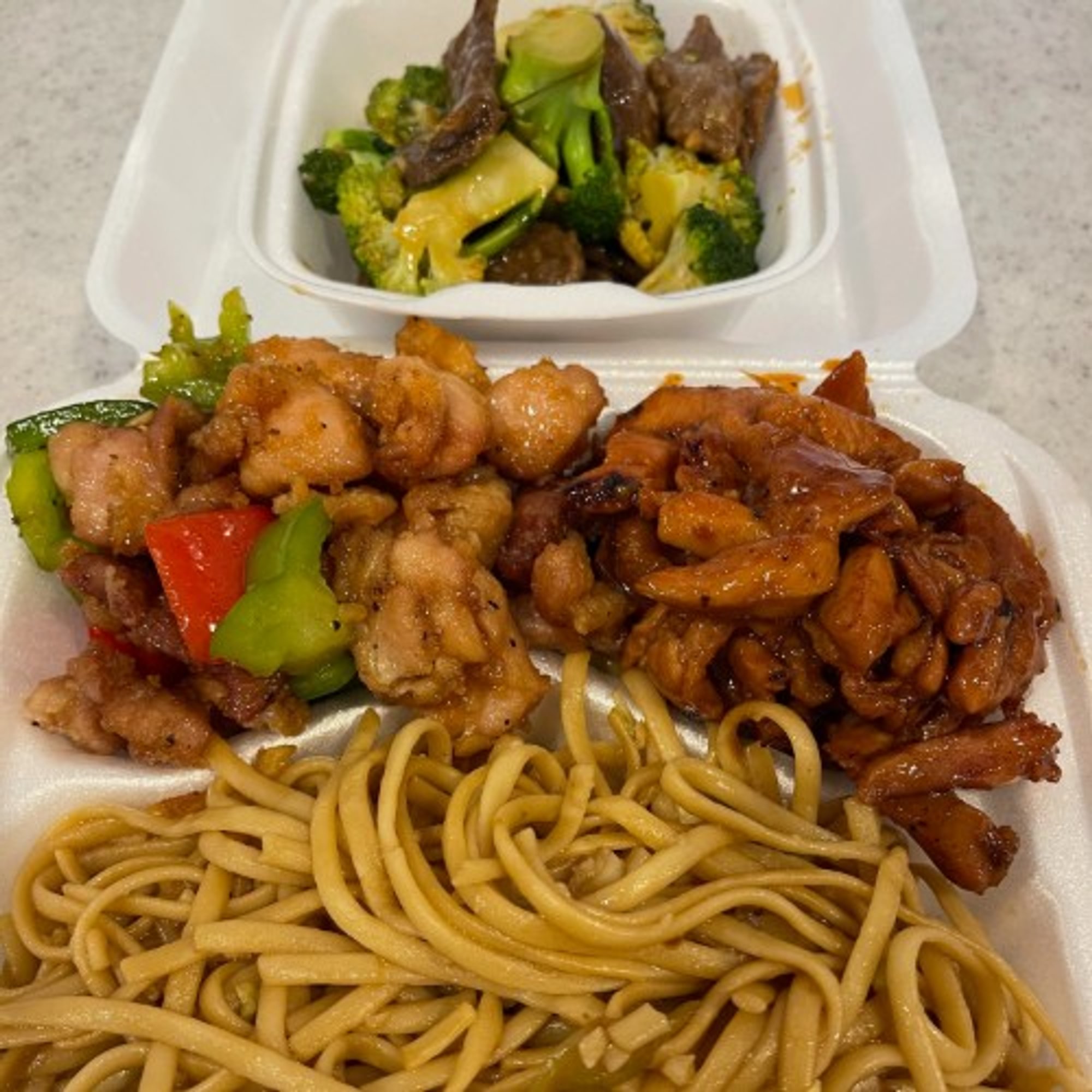 1 Side and 3 Entrees
