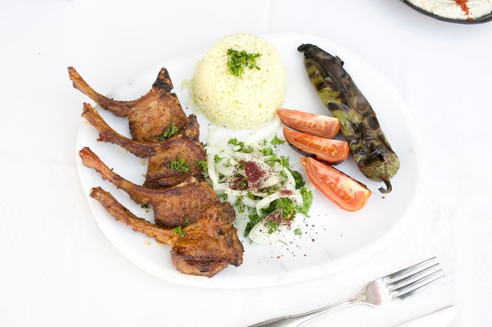 Lamb Chops Plate