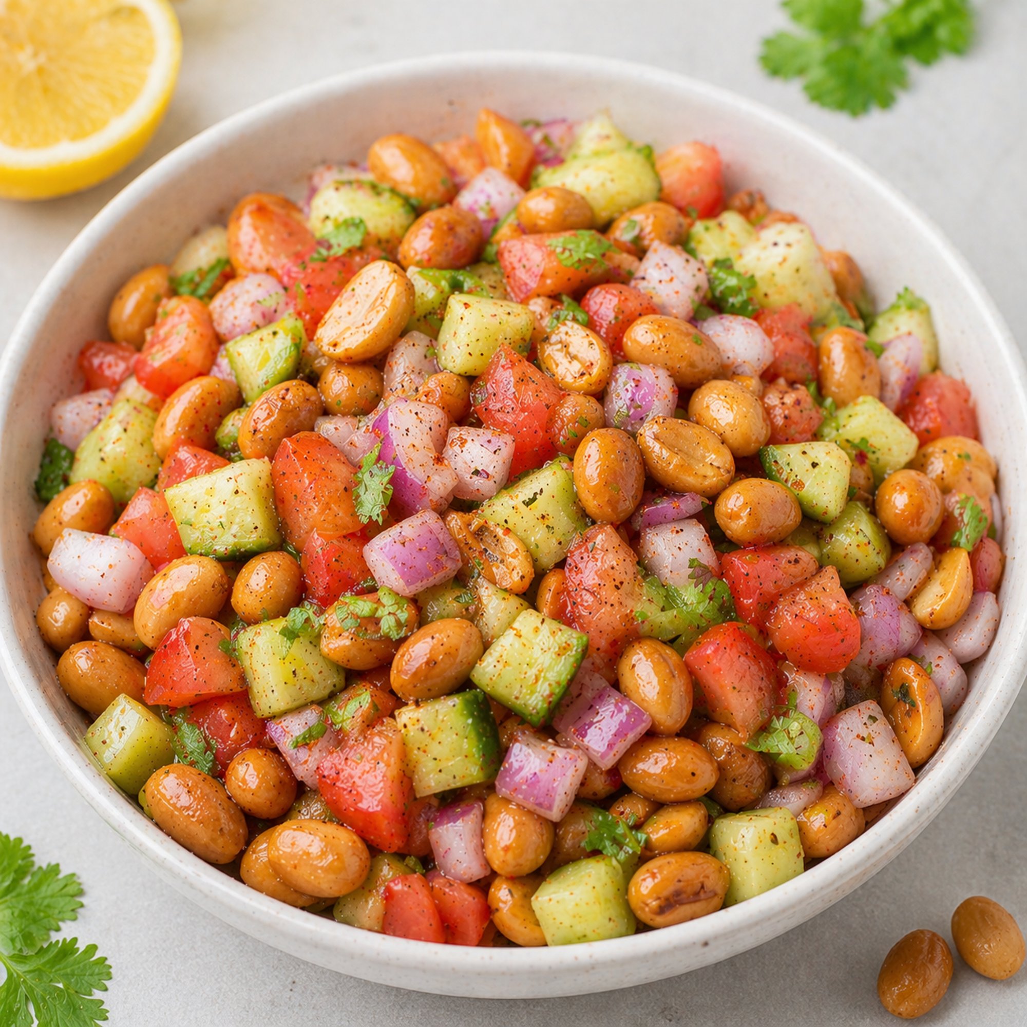 Ghee Roasted Peanut Salad