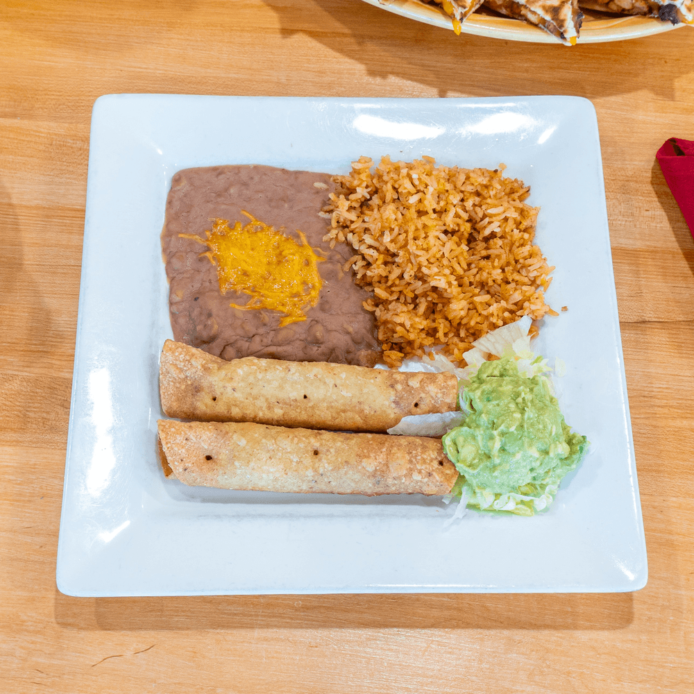 #10 Chicken Flauta Plate