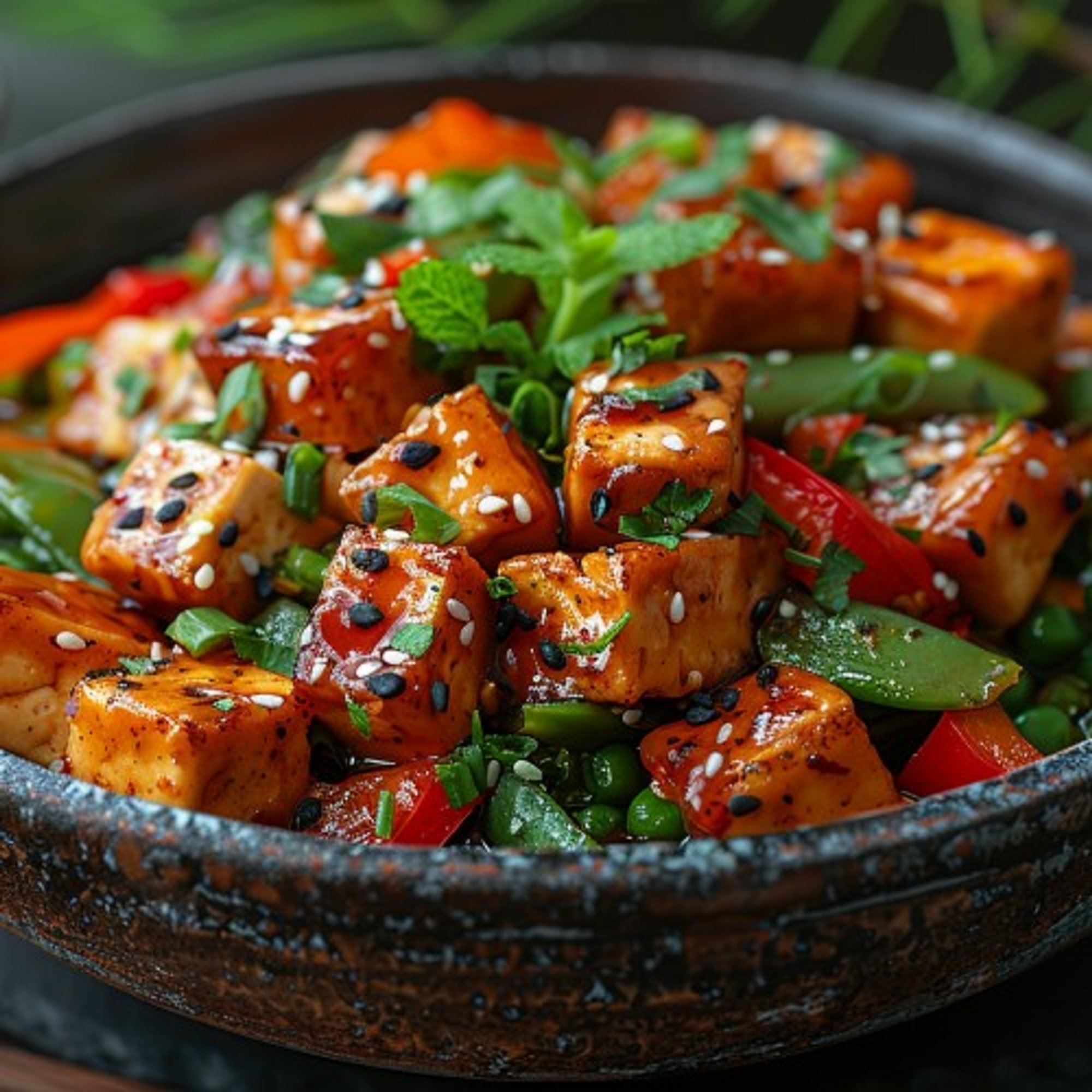 General Tso's Tofu