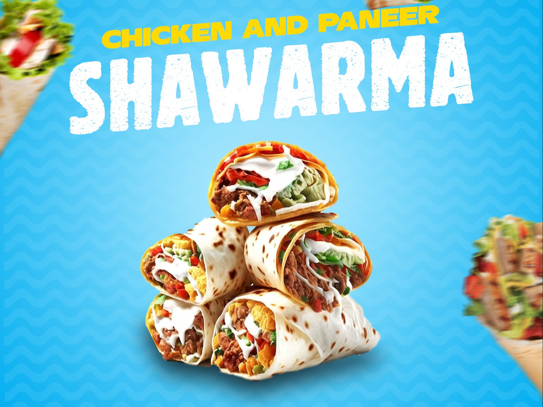 Paneer Shawarma
