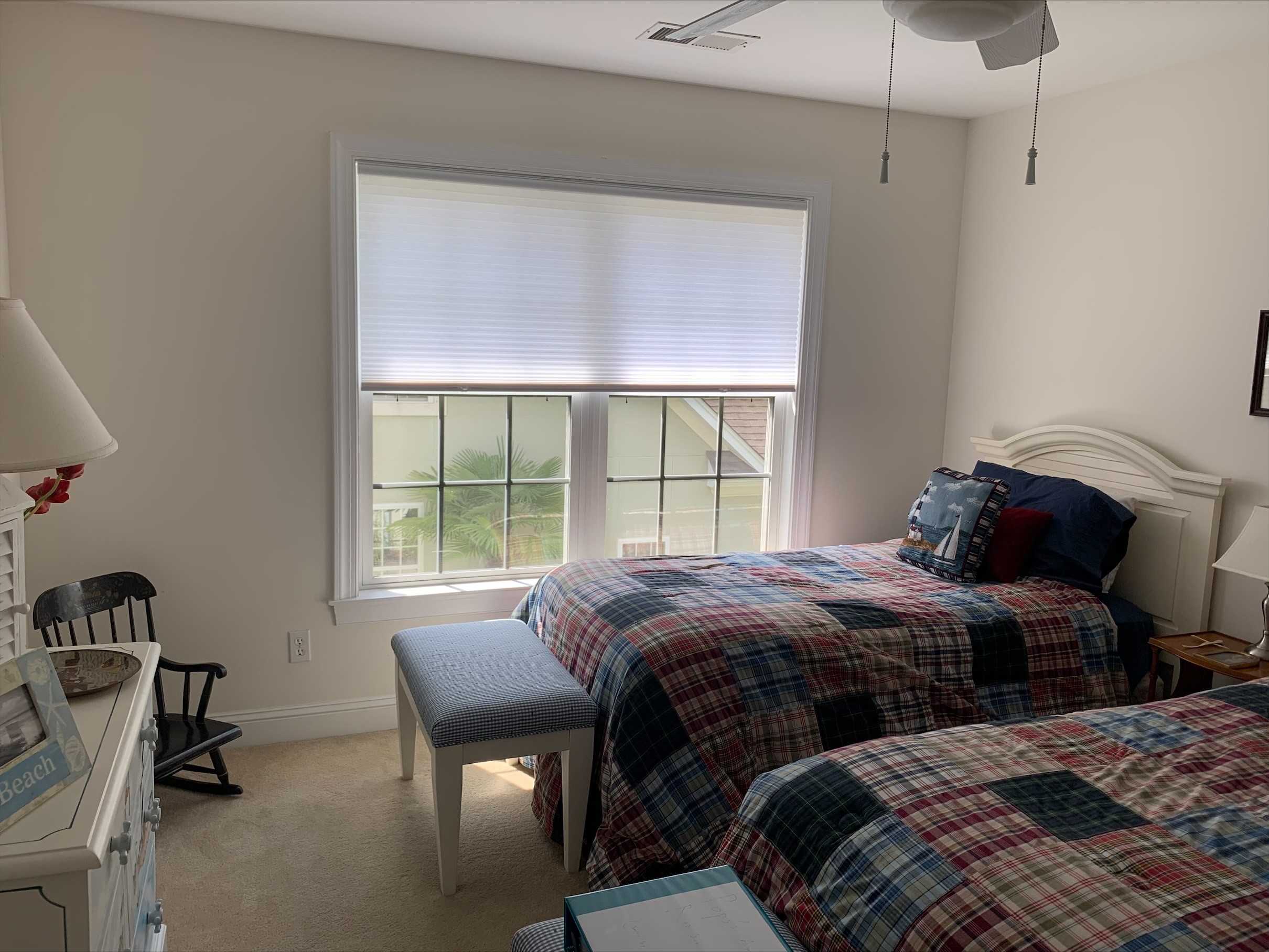 Cellular shades are a great product to help provide a solution to your rooms that draw in a lot of summer heat. They are great for keeping your house cooler during summer months and warmer during winter months.