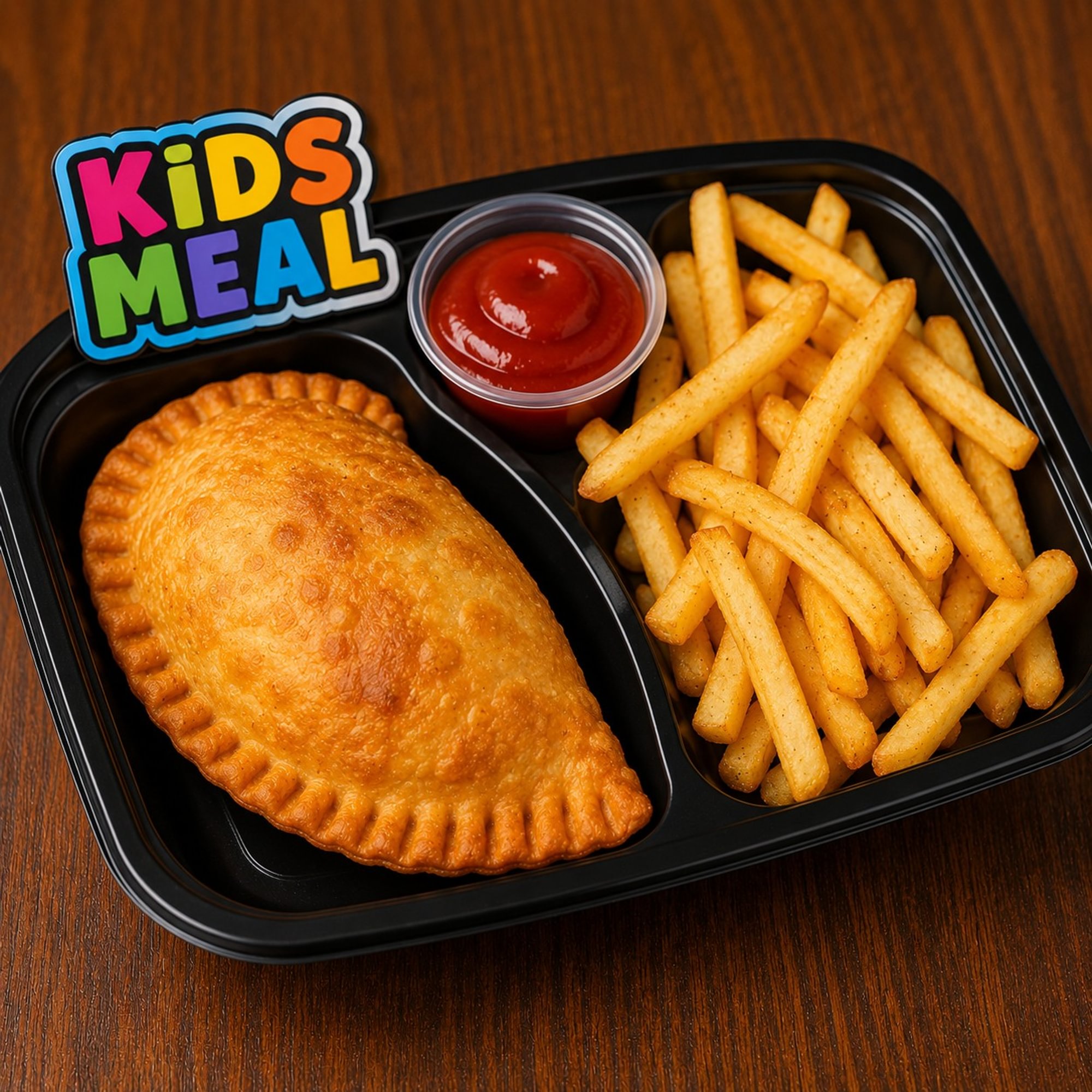 Empanada And Fries