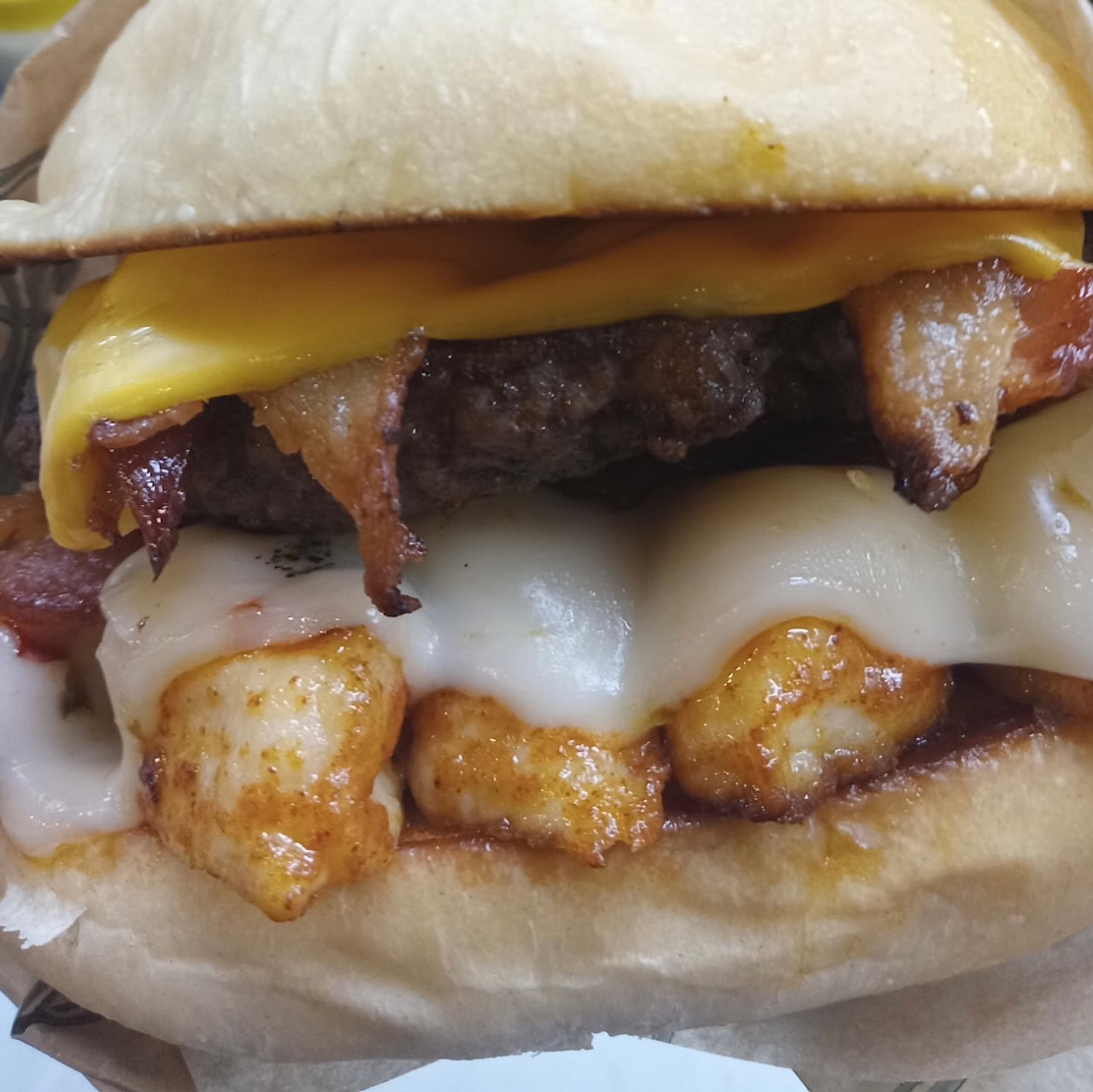 Spicy Meat Lover's Burger