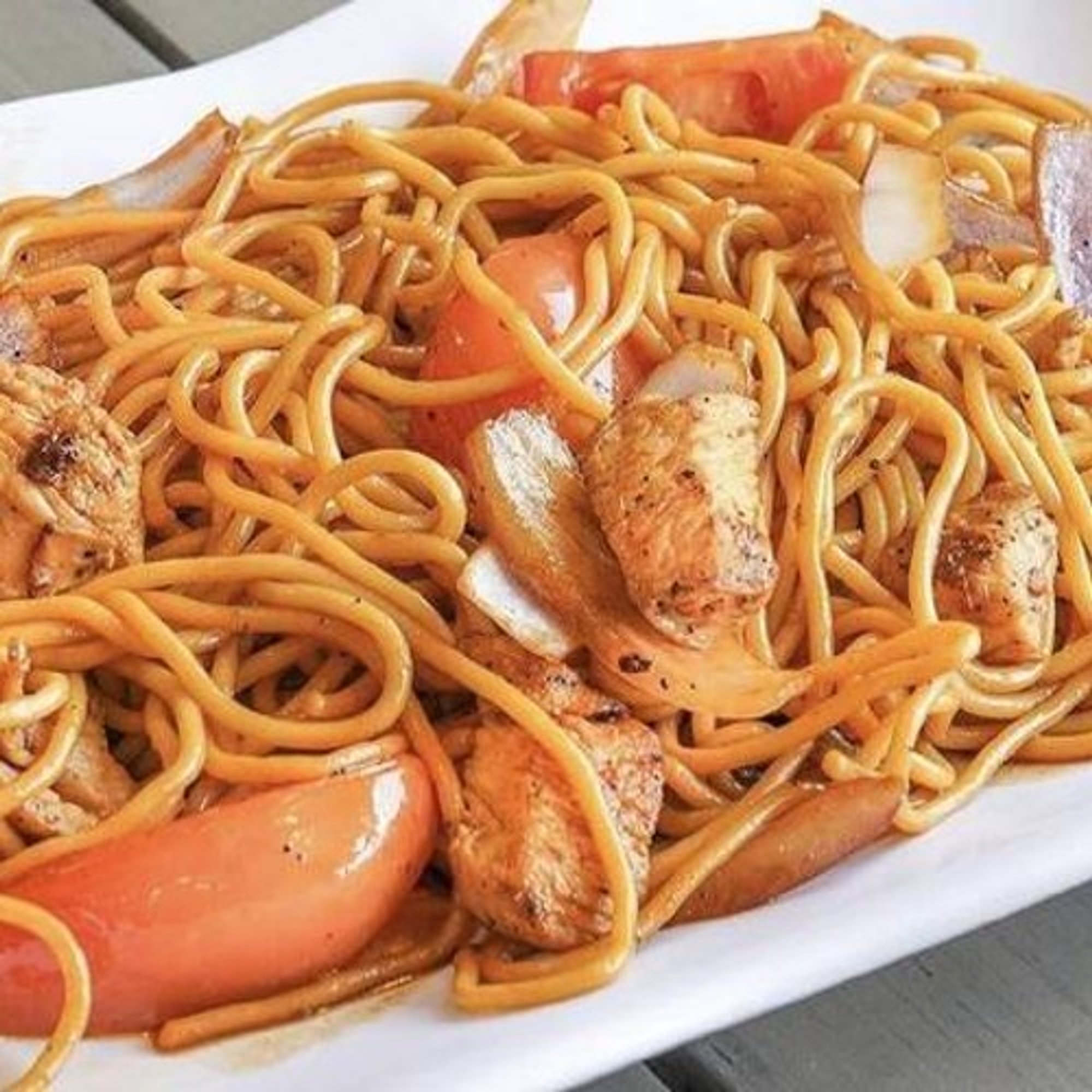 Shrimp Tallarín Saltado