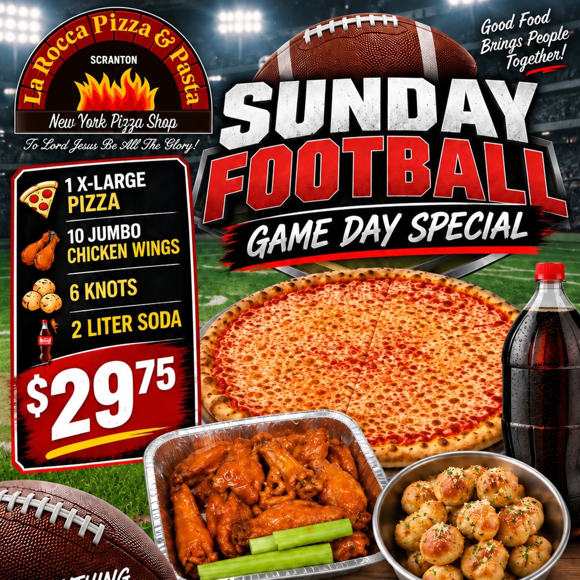 Sunday Football Pizza Special #5