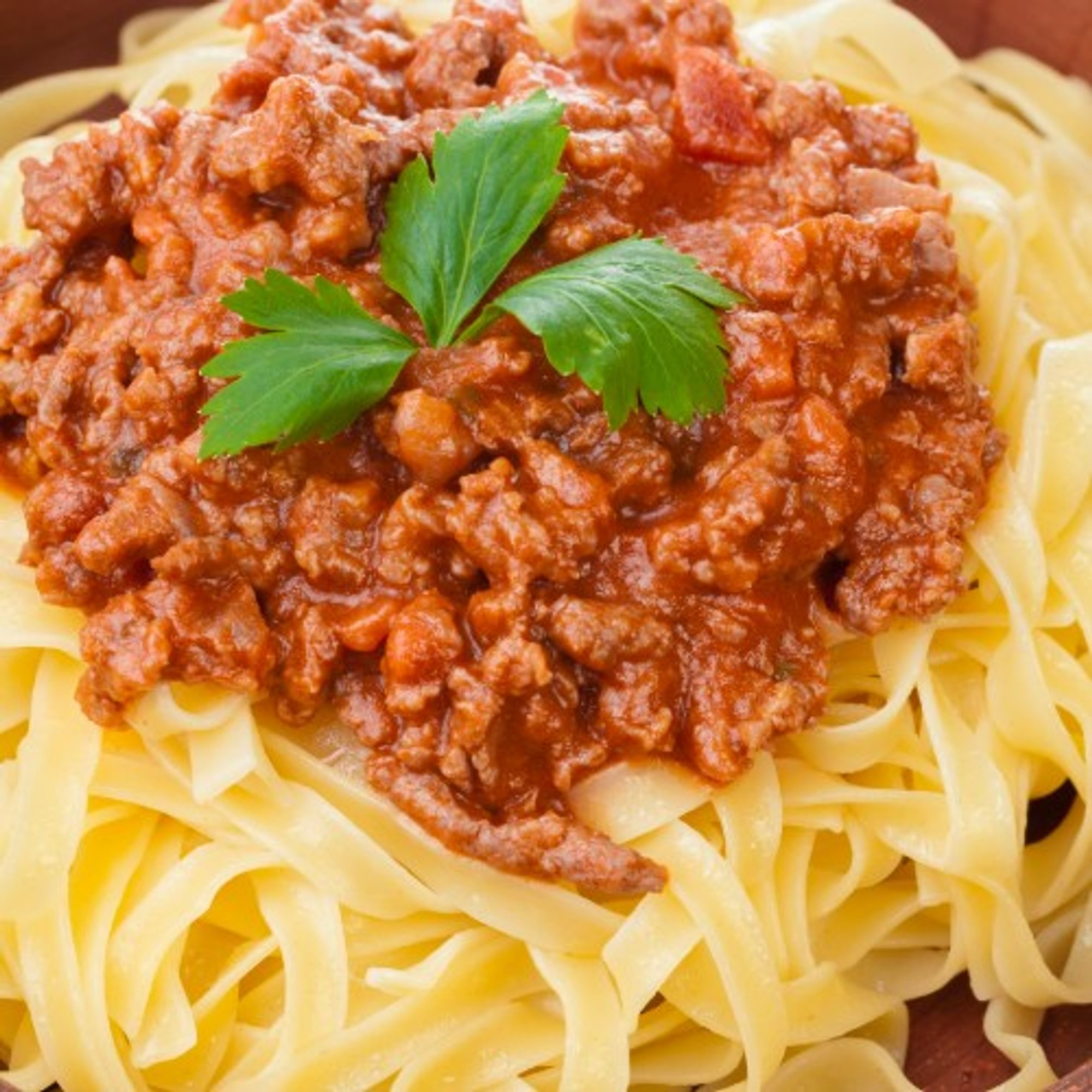 Fettucine Bolognese