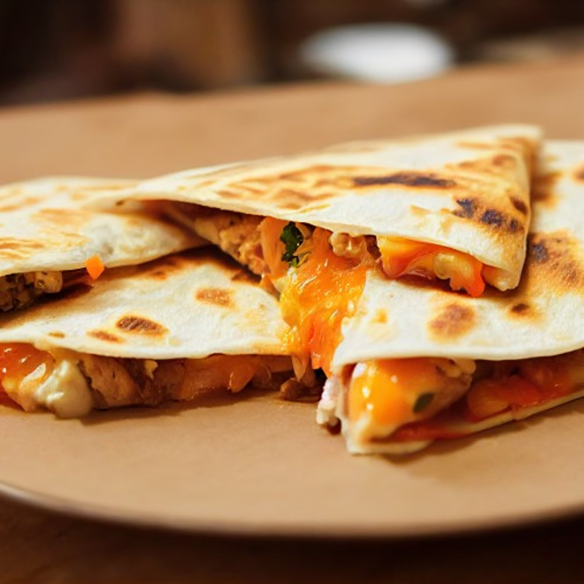Quesadilla Flor De Calabaza