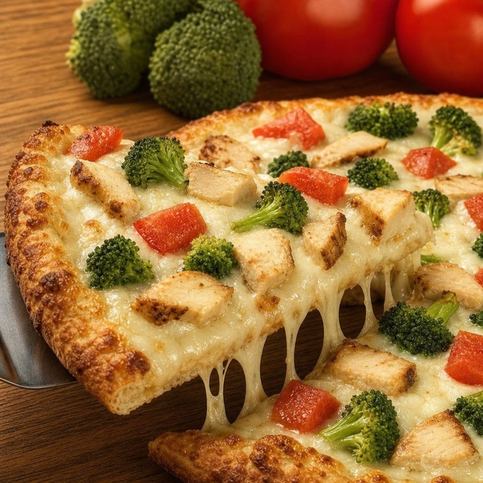 Pollo Chicken Pizza Slice