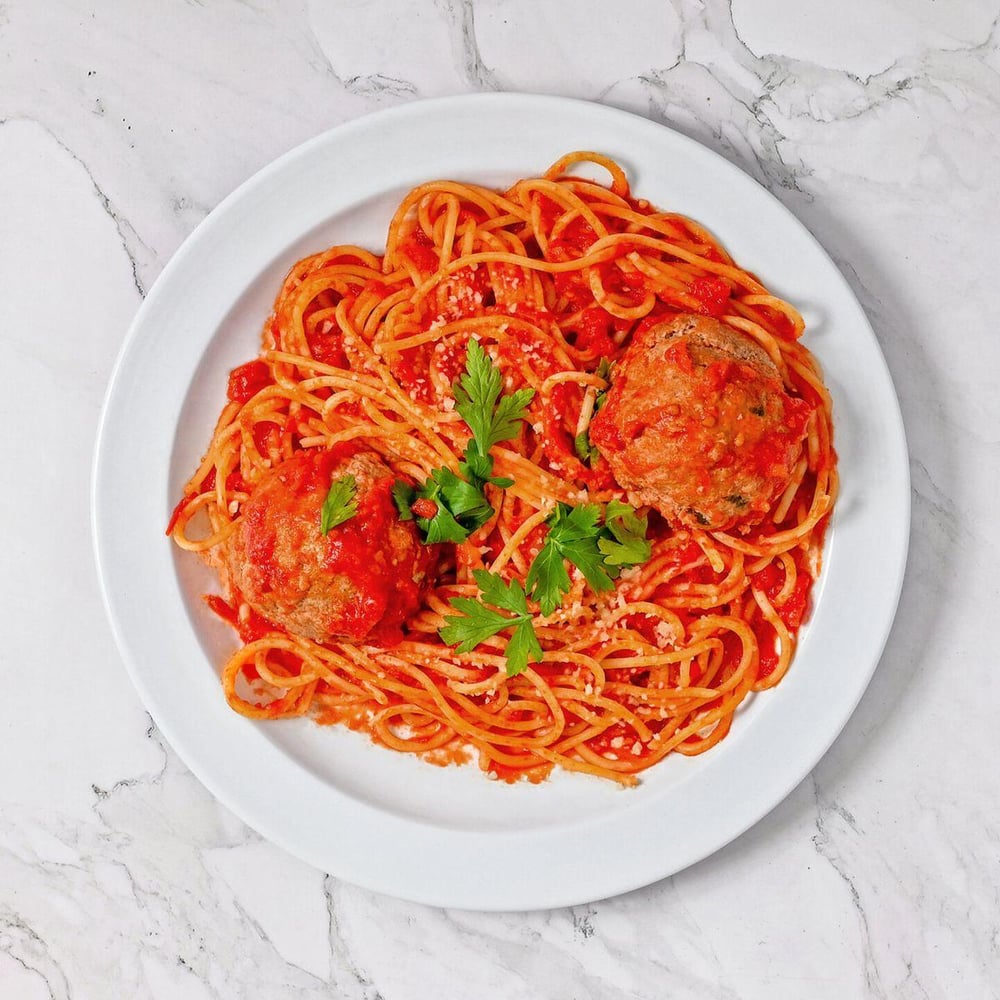 Spaghetti Con Polpette