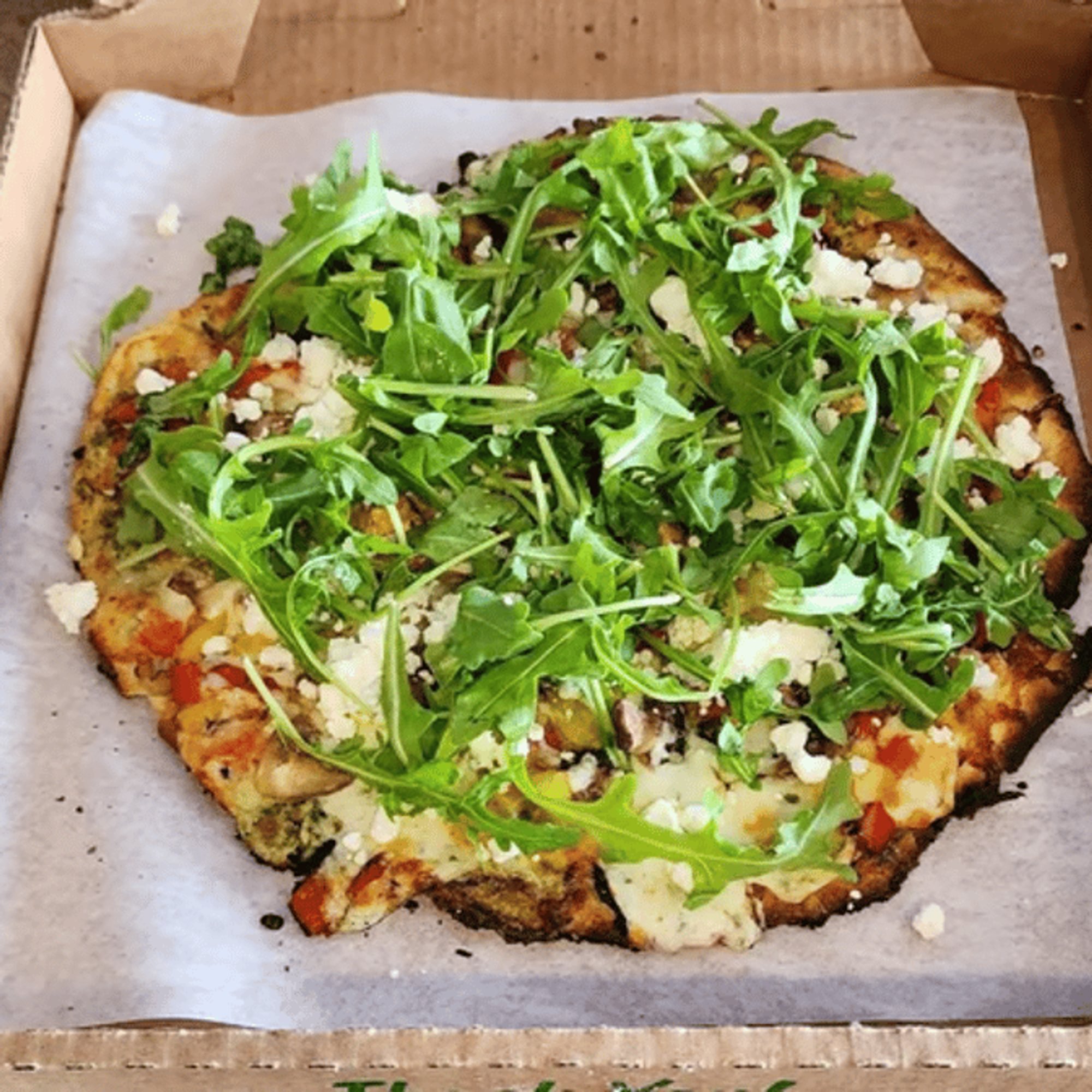 O Medium Pesto & Goat Pizza