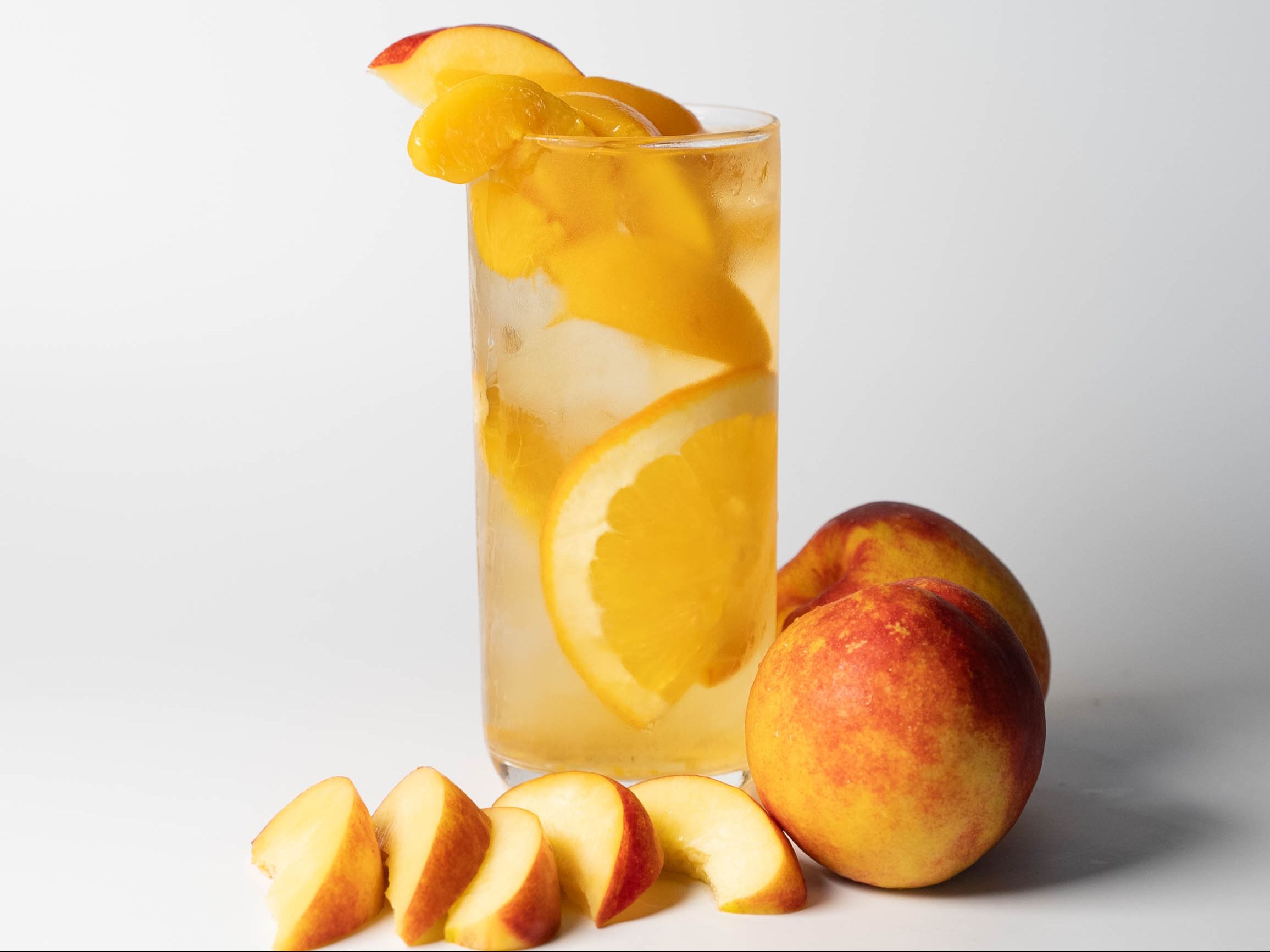 Sliced Peach Tea