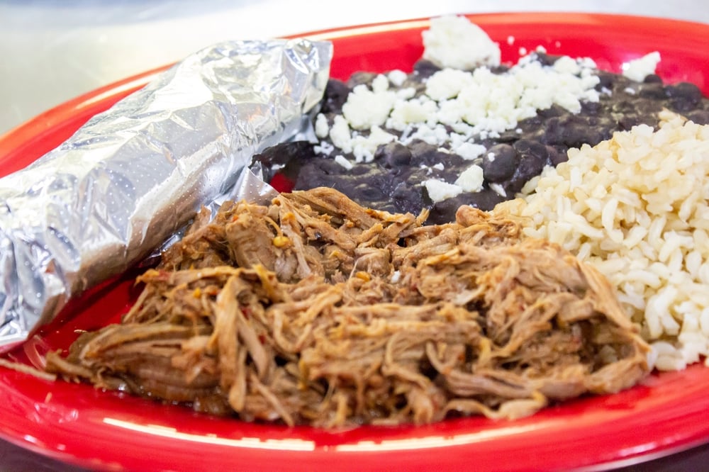 Barbacoa Taco Plate