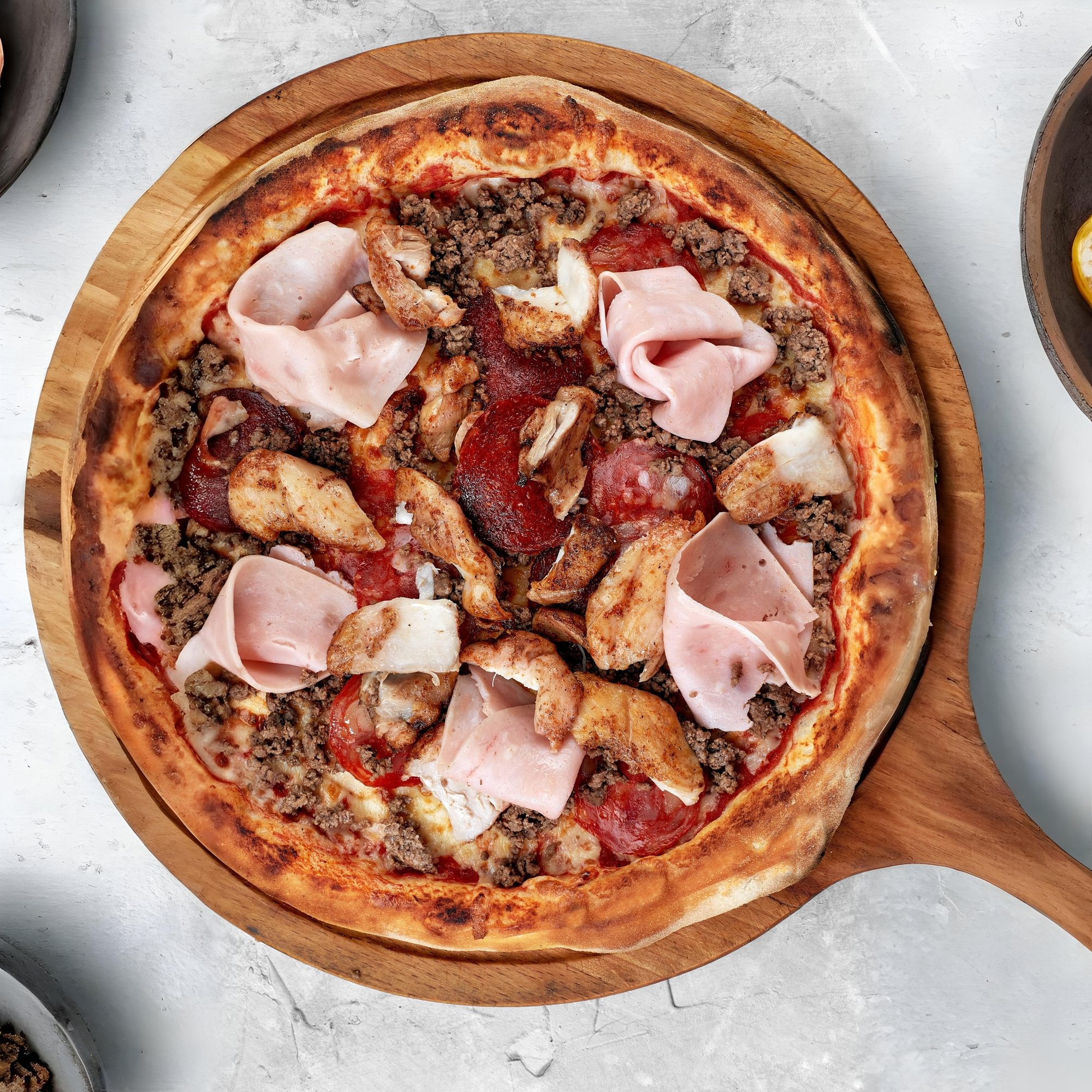 Steak Pizza