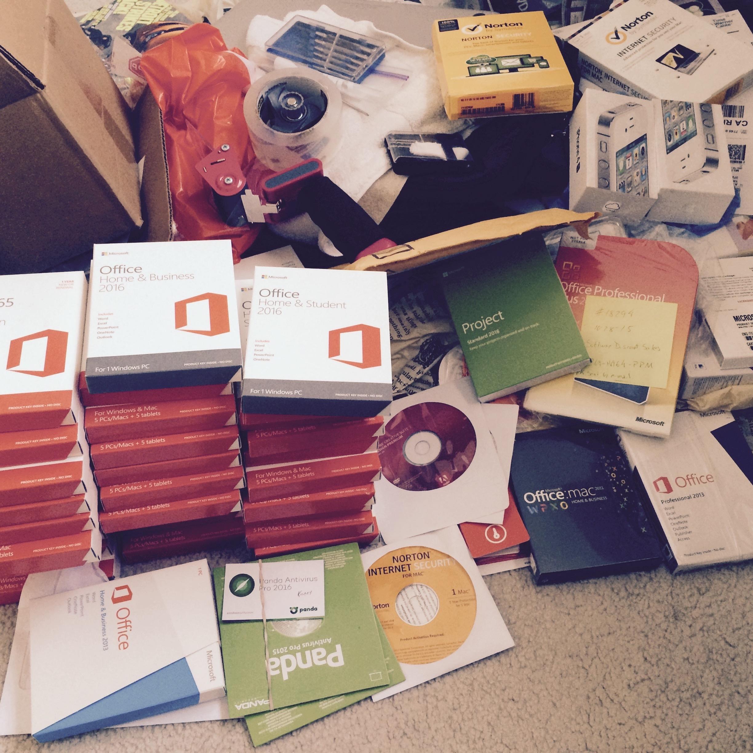 Software Discount Sales Logo