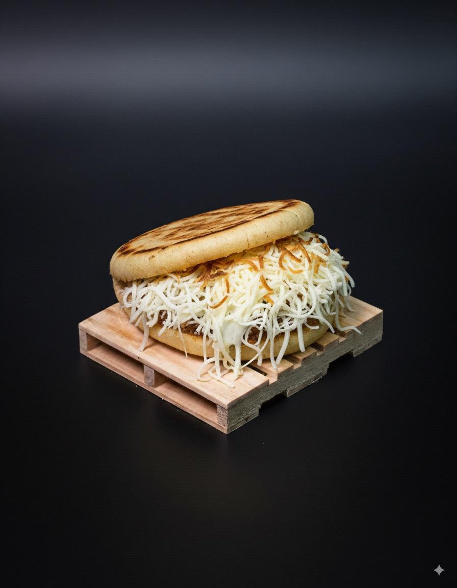 Just cheese please arepa