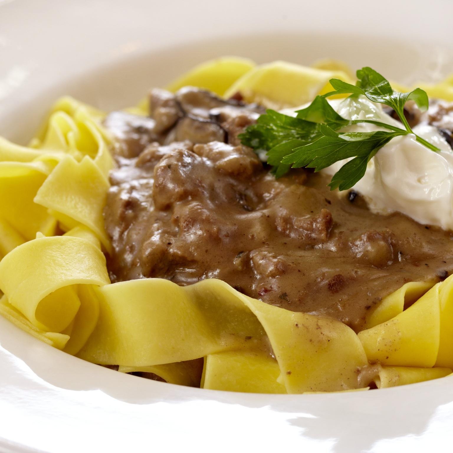 Angus Beef Stroganoff