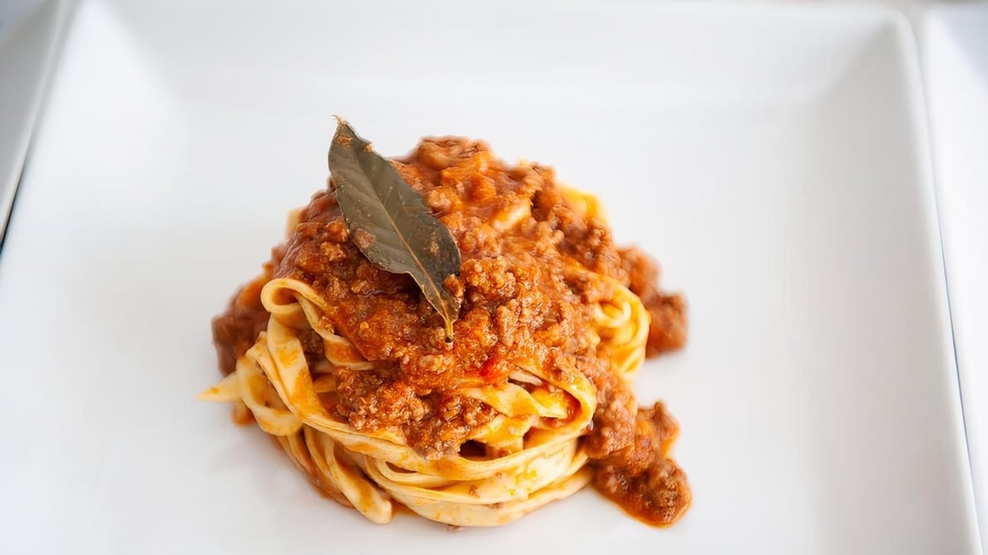 Fettuccine Alla Bolognese