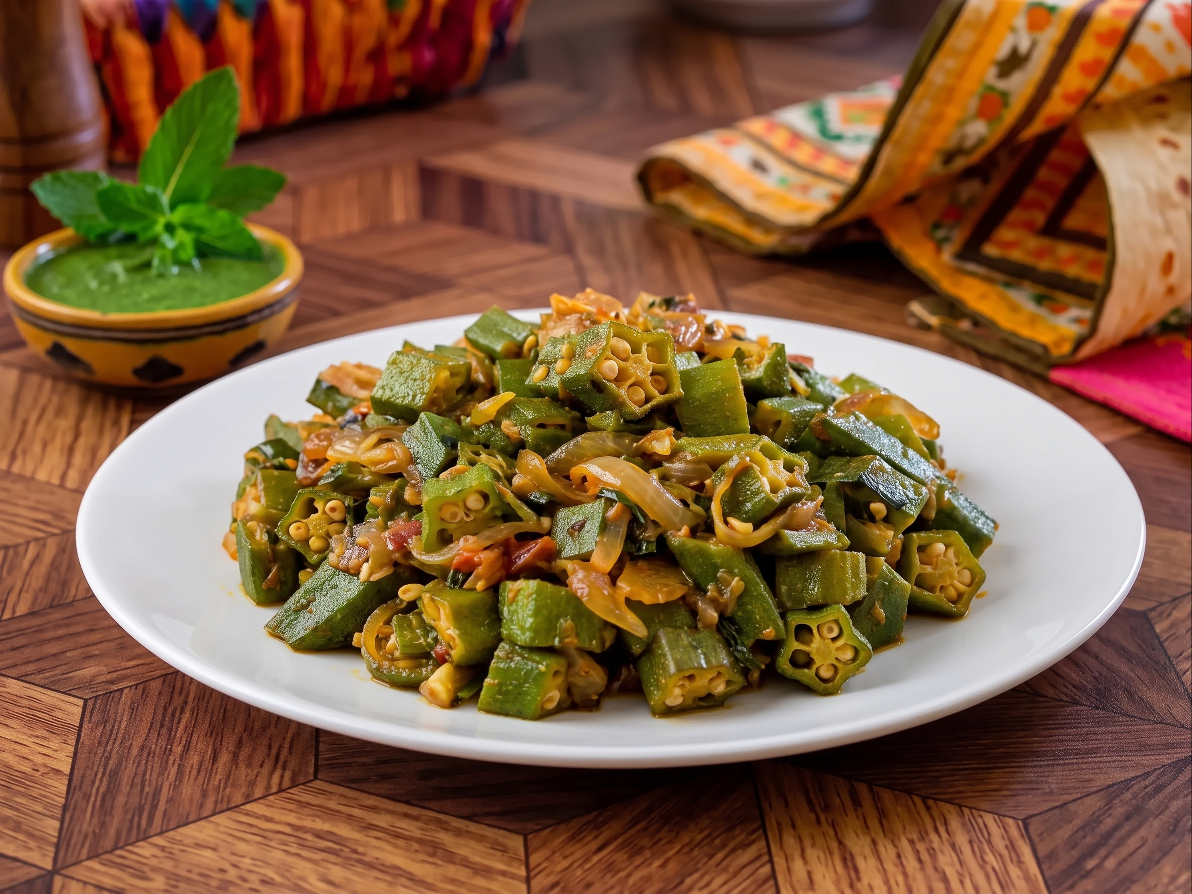 Okra Sabzi