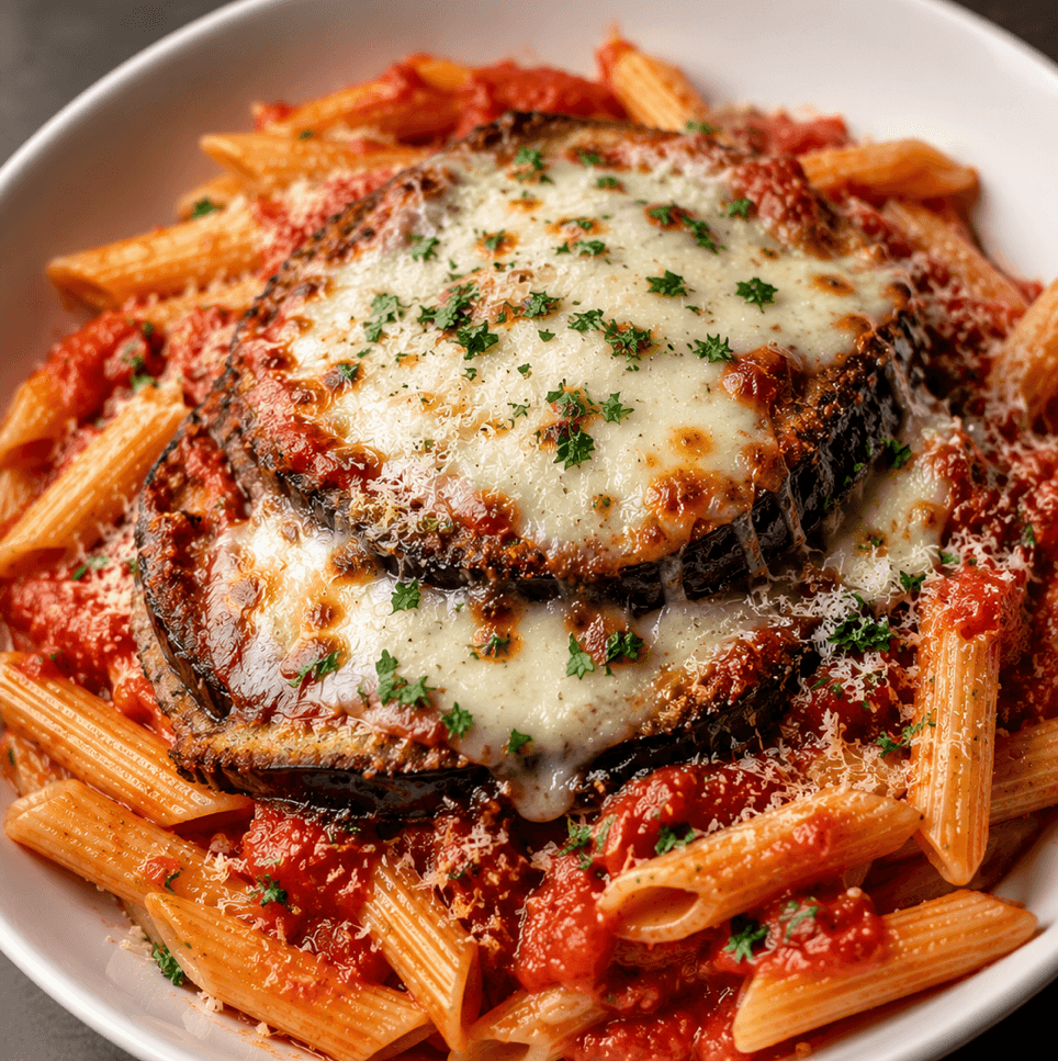 Eggplant Parmesan Penne