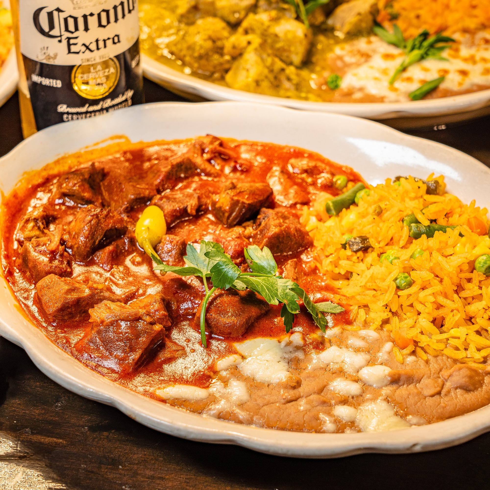 Carne con Chile Colorado