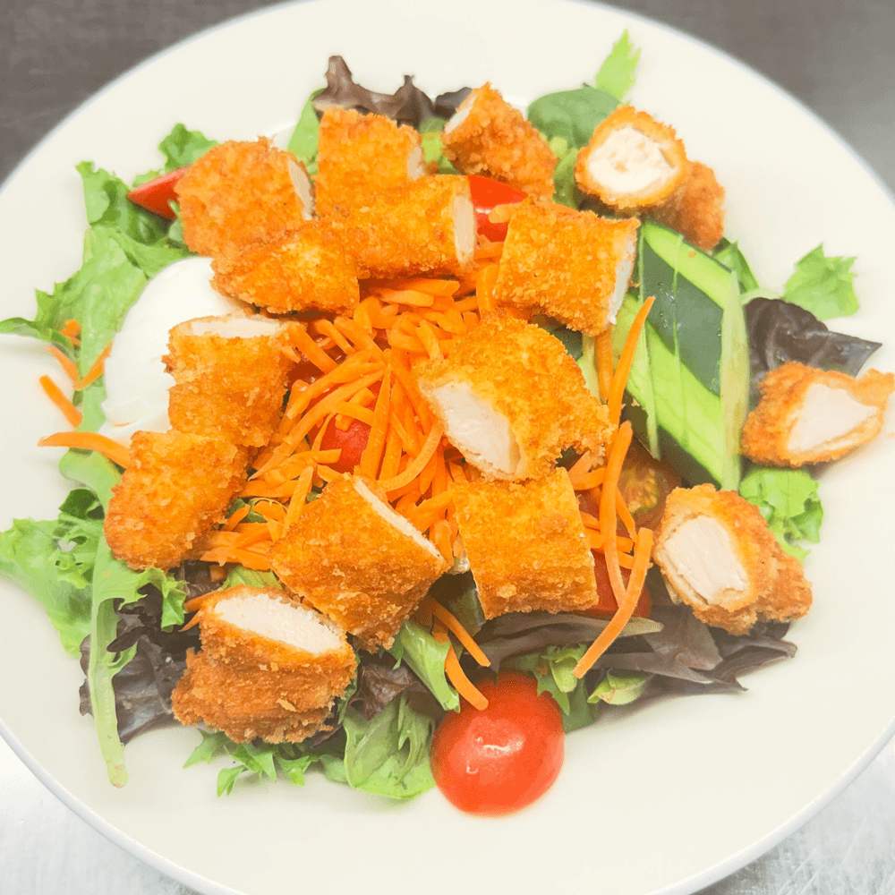 Panko Chicken Salad