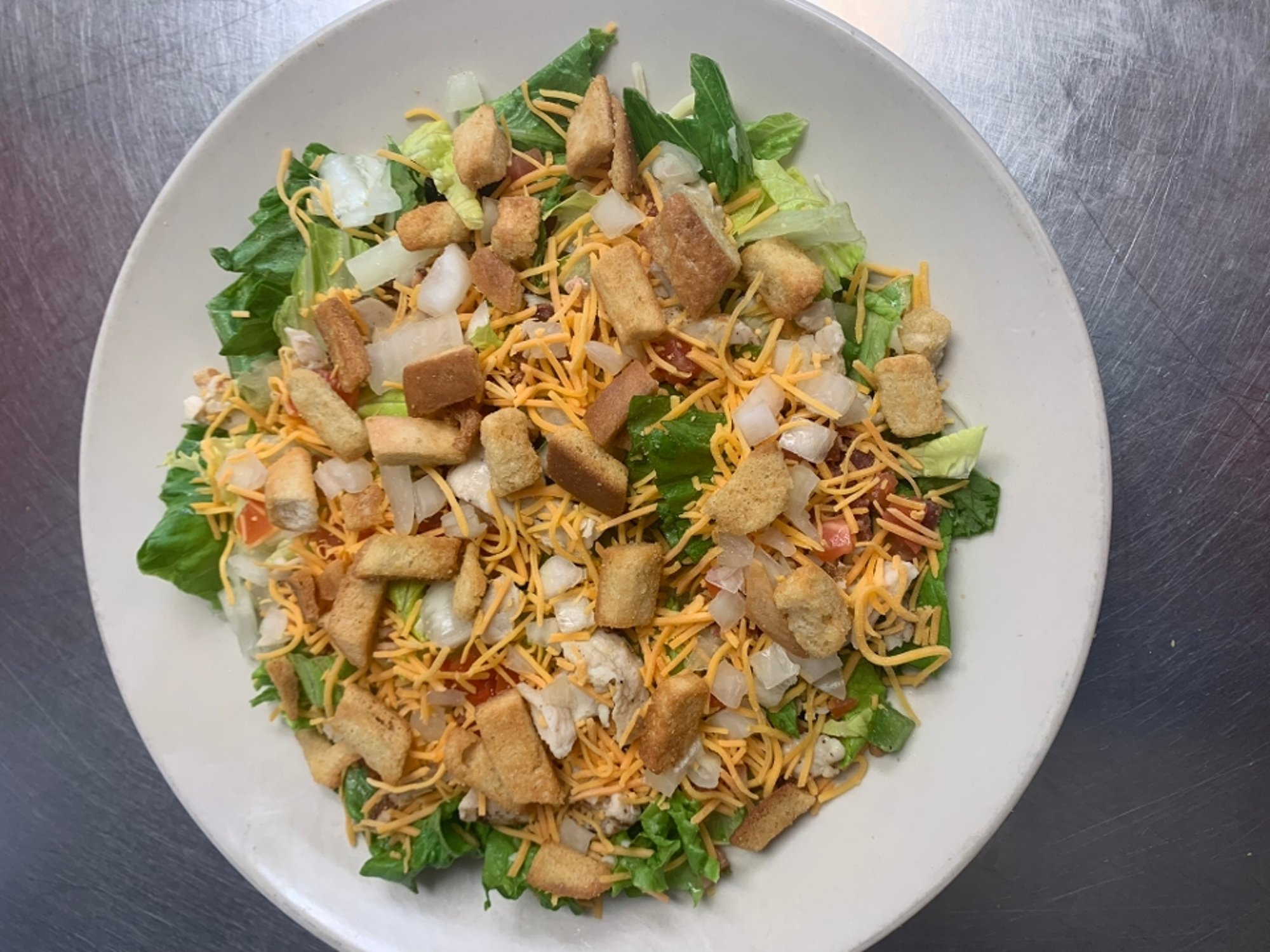 Full BBQ Chicken Salad