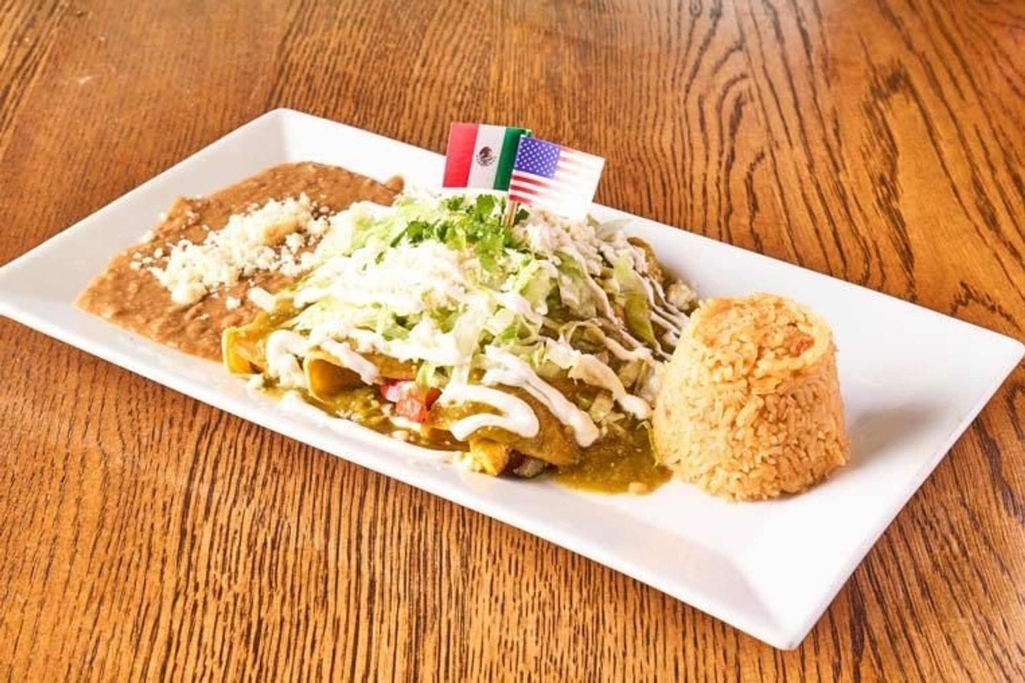 Enchiladas Verdes