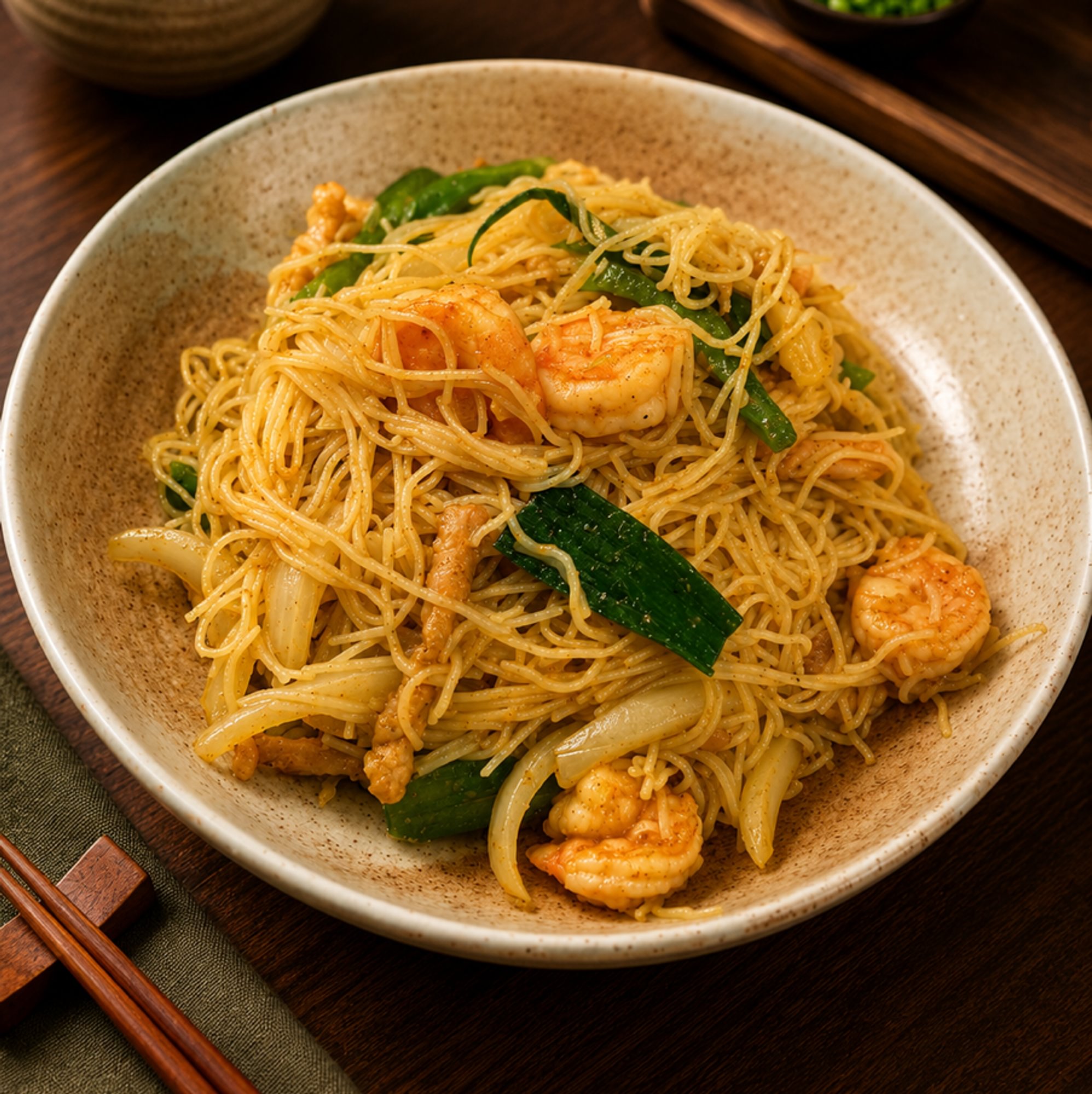 Singapore Rice Noodle / 星洲炒米粉