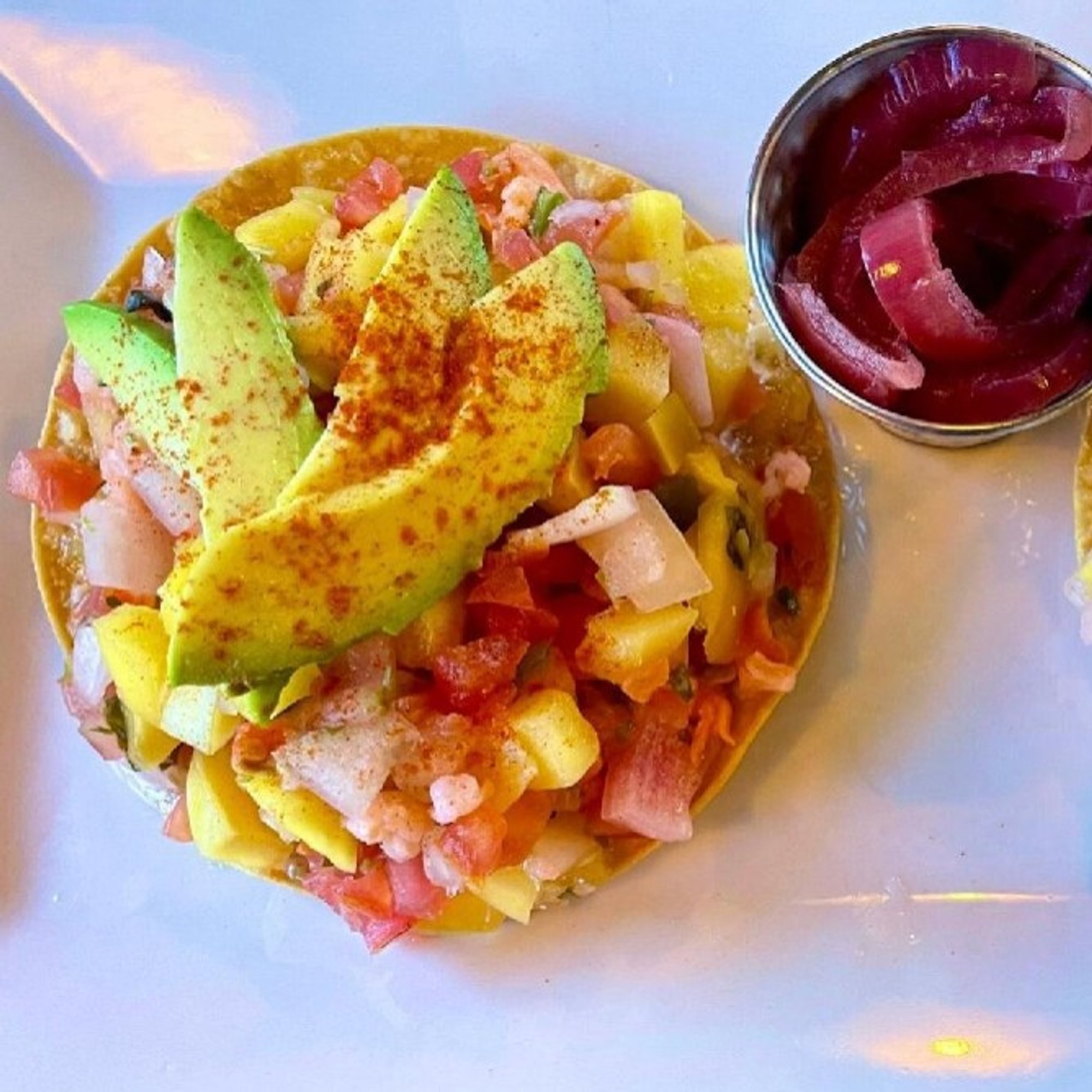 Tostadas de Ceviche
