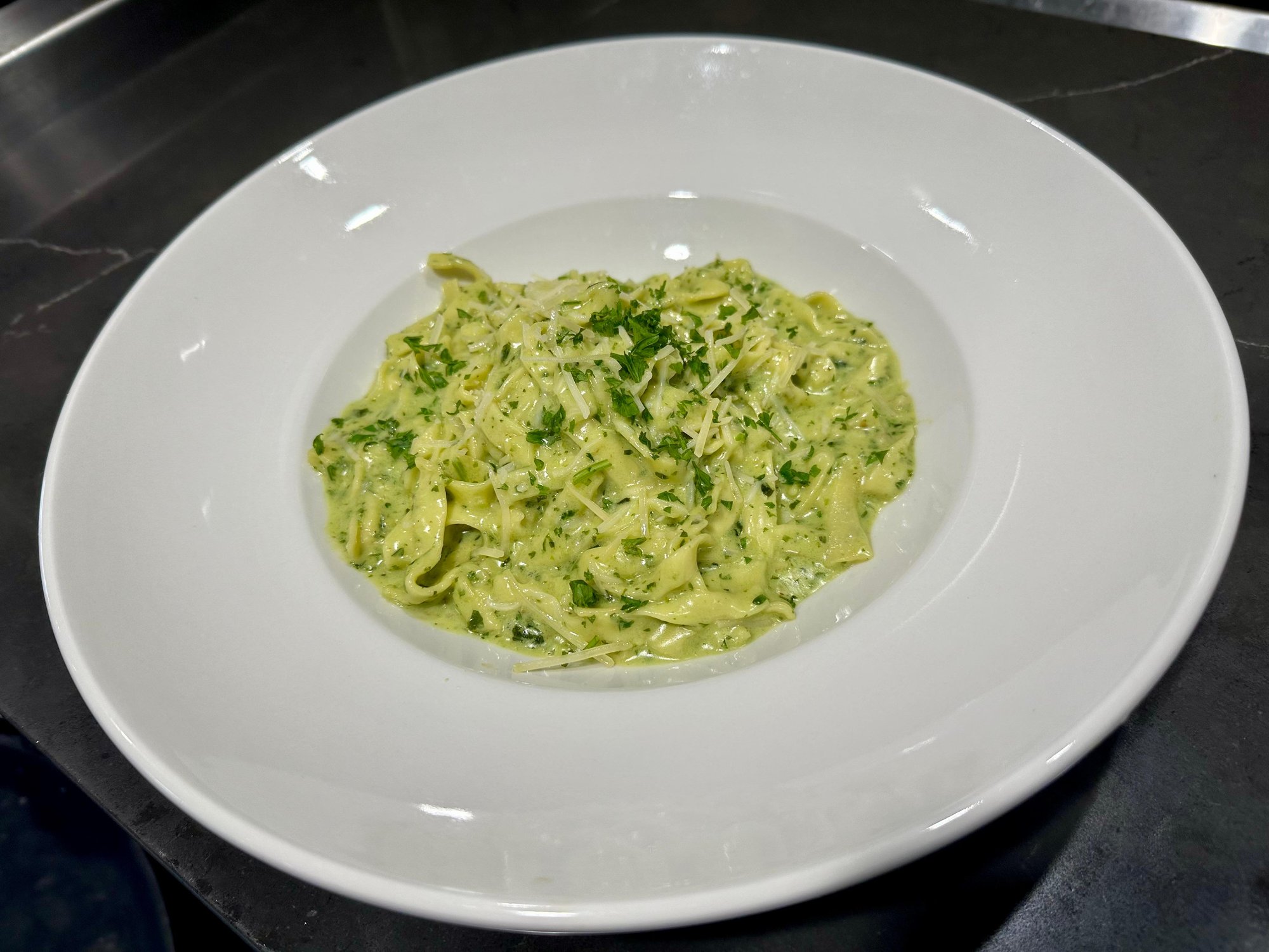 Pesto Fettuccine