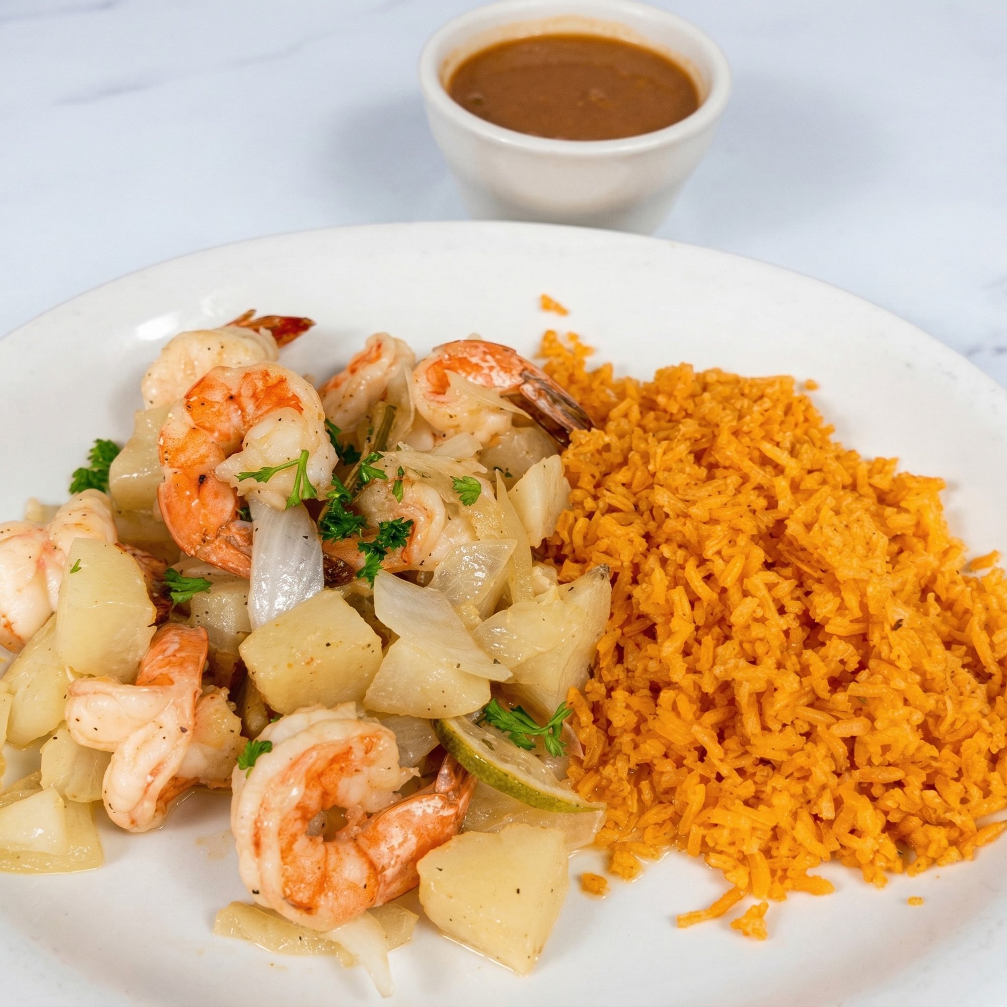 Camarones al Mojo de Ajo